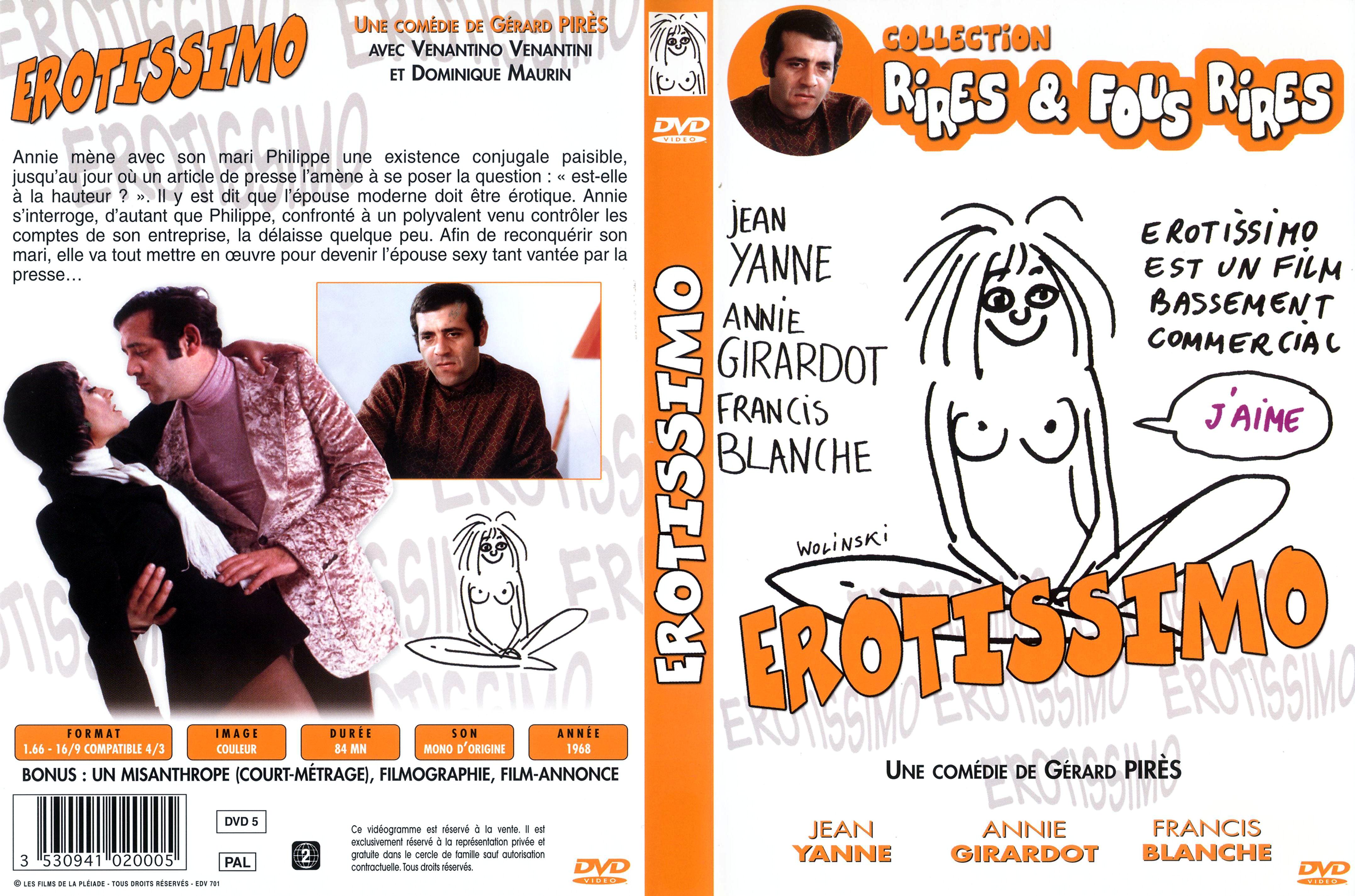 Jaquette DVD Erotissimo