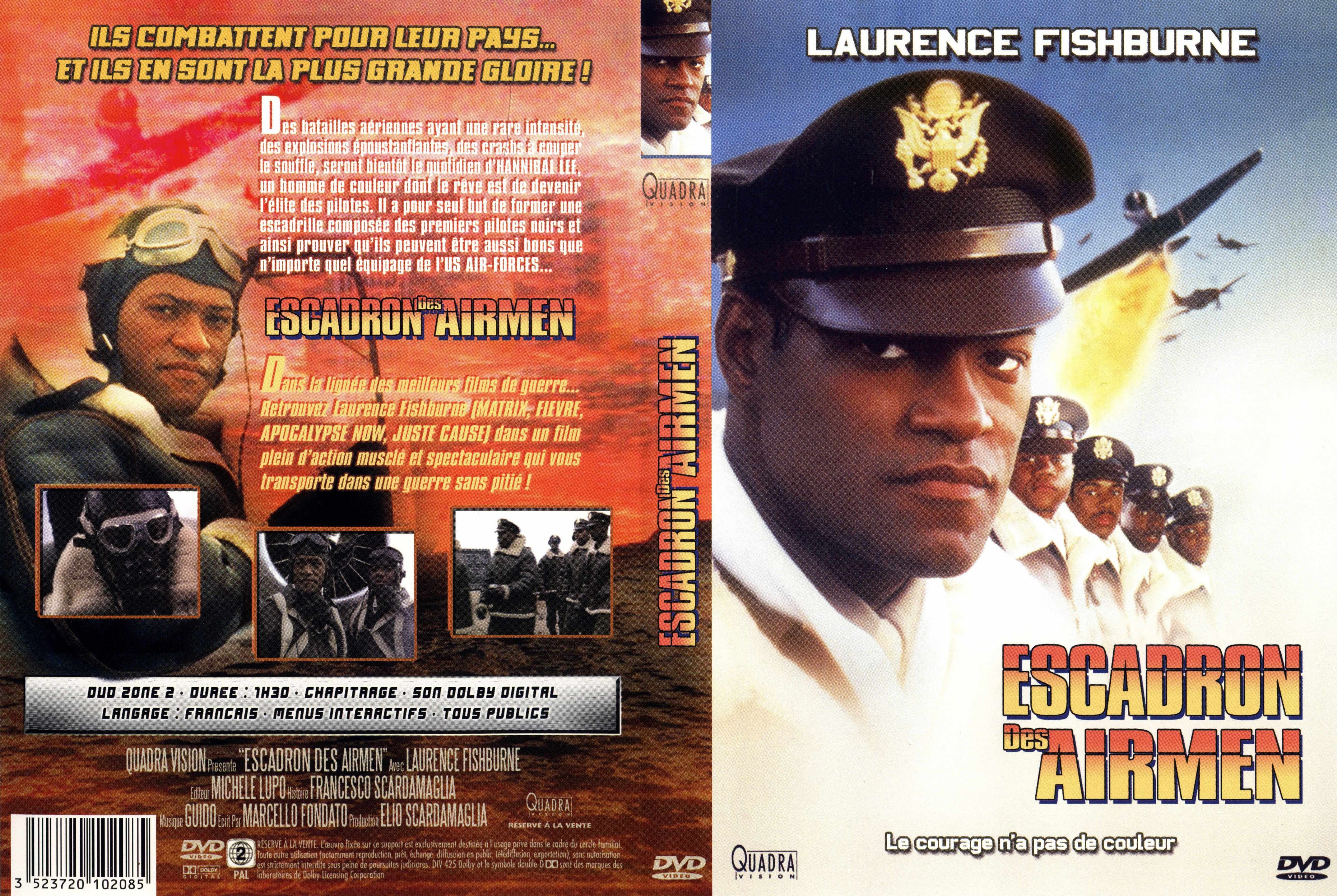 Jaquette DVD Escadron des airmen