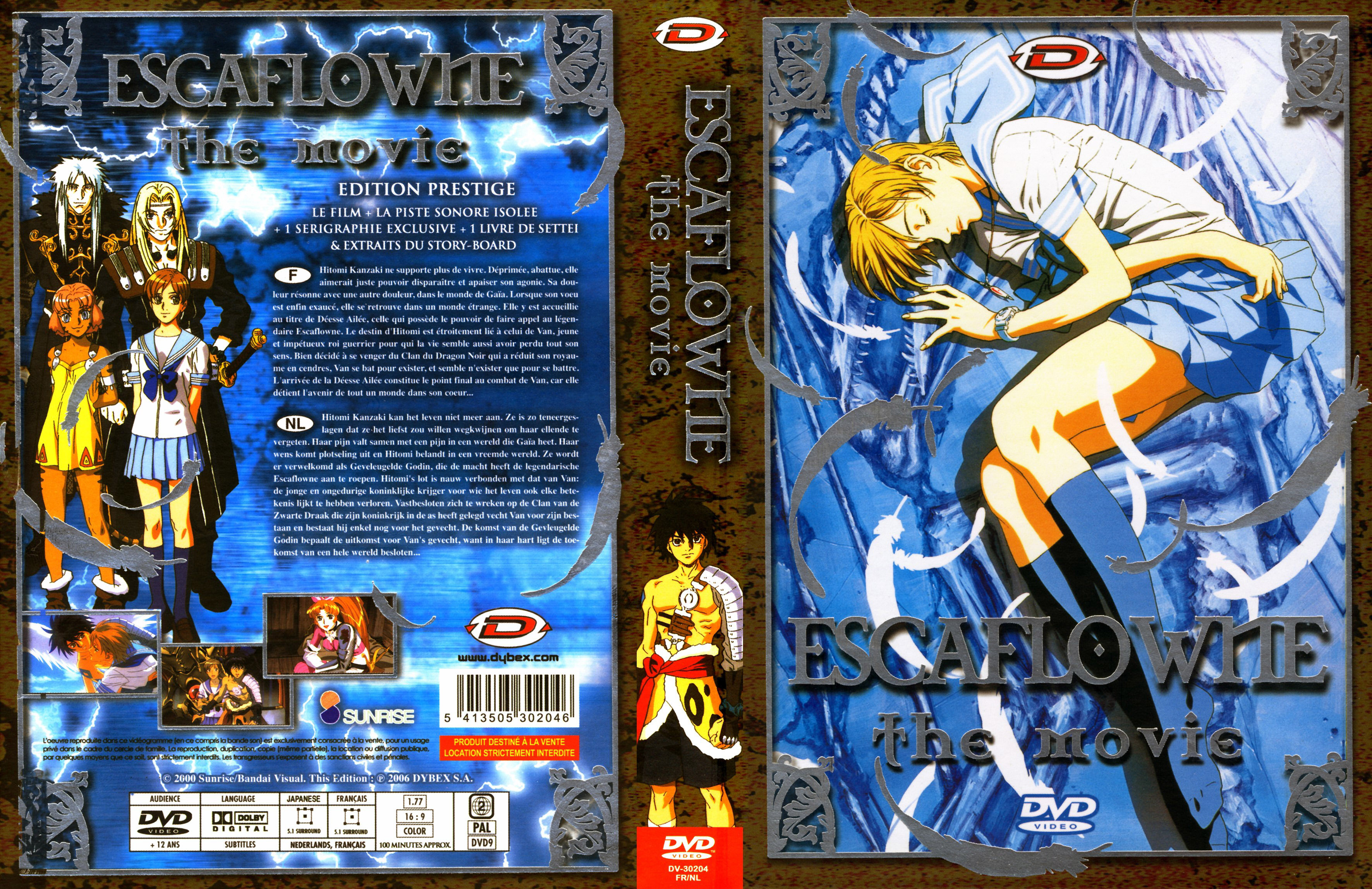 Jaquette DVD Escaflowne the movie