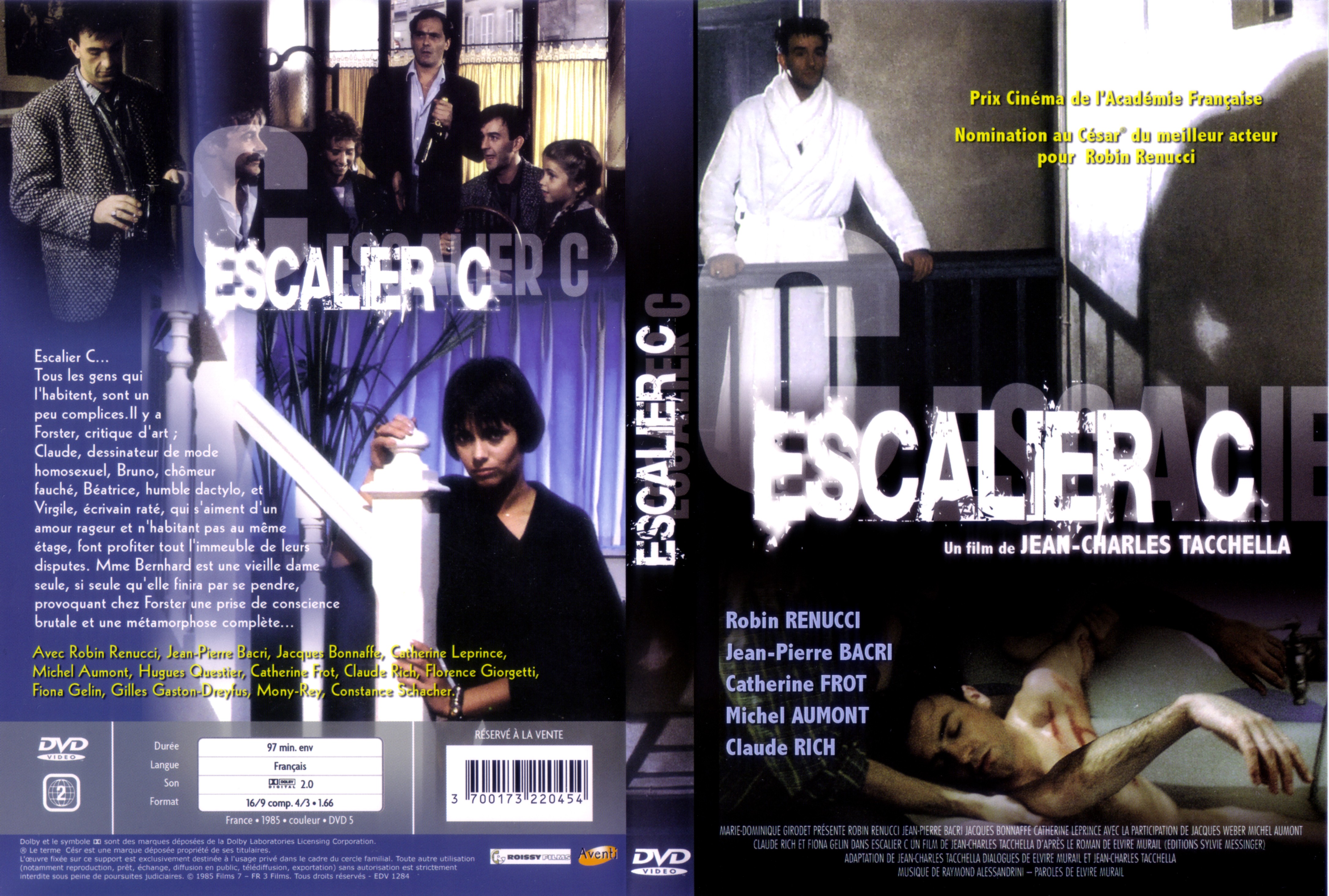 Jaquette DVD Escalier C