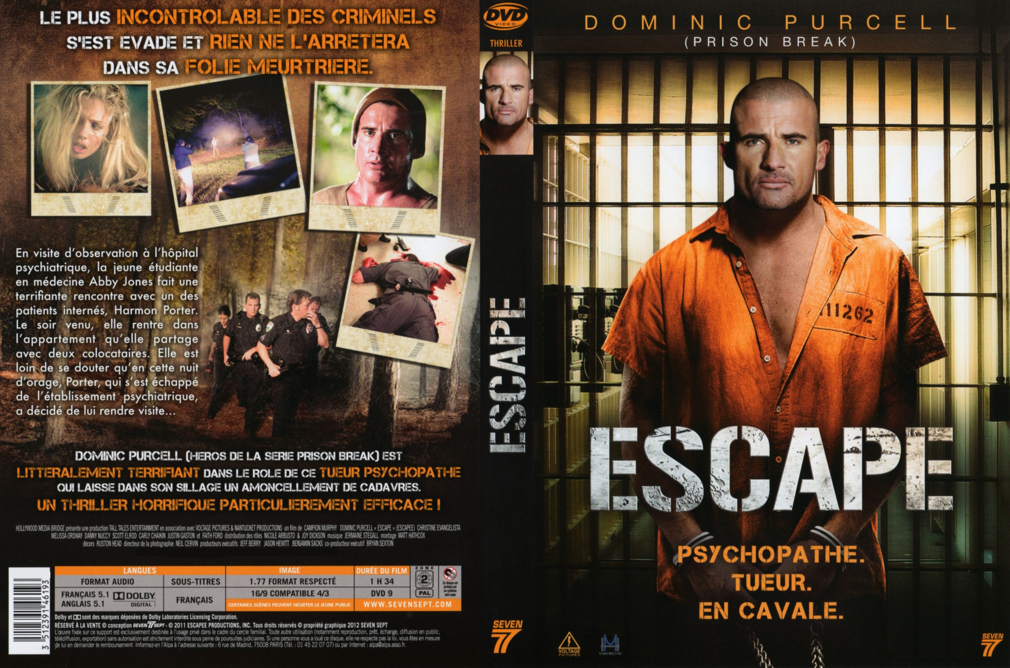 Jaquette DVD Escape