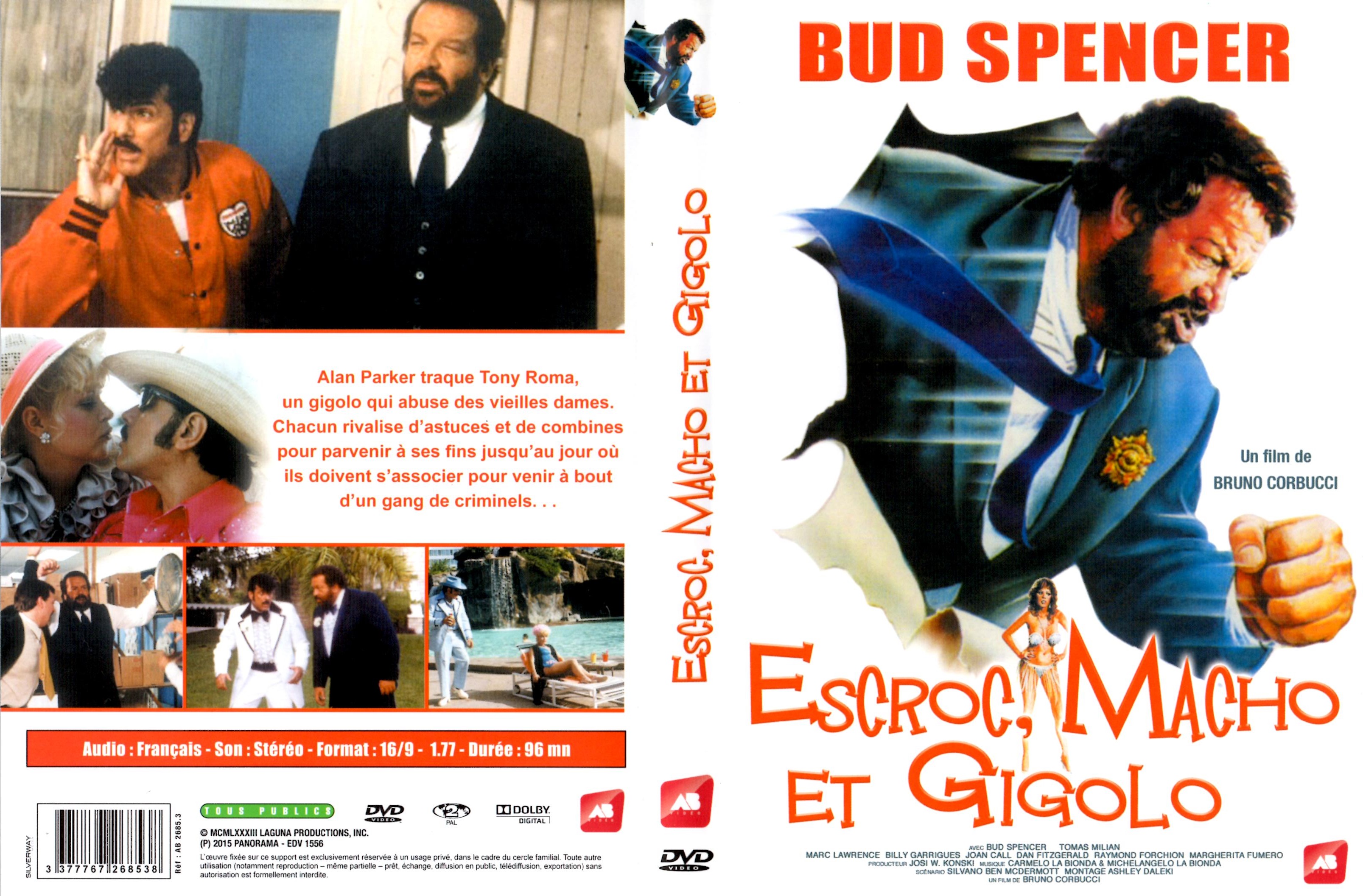 Jaquette DVD Escroc macho et gigolo v2