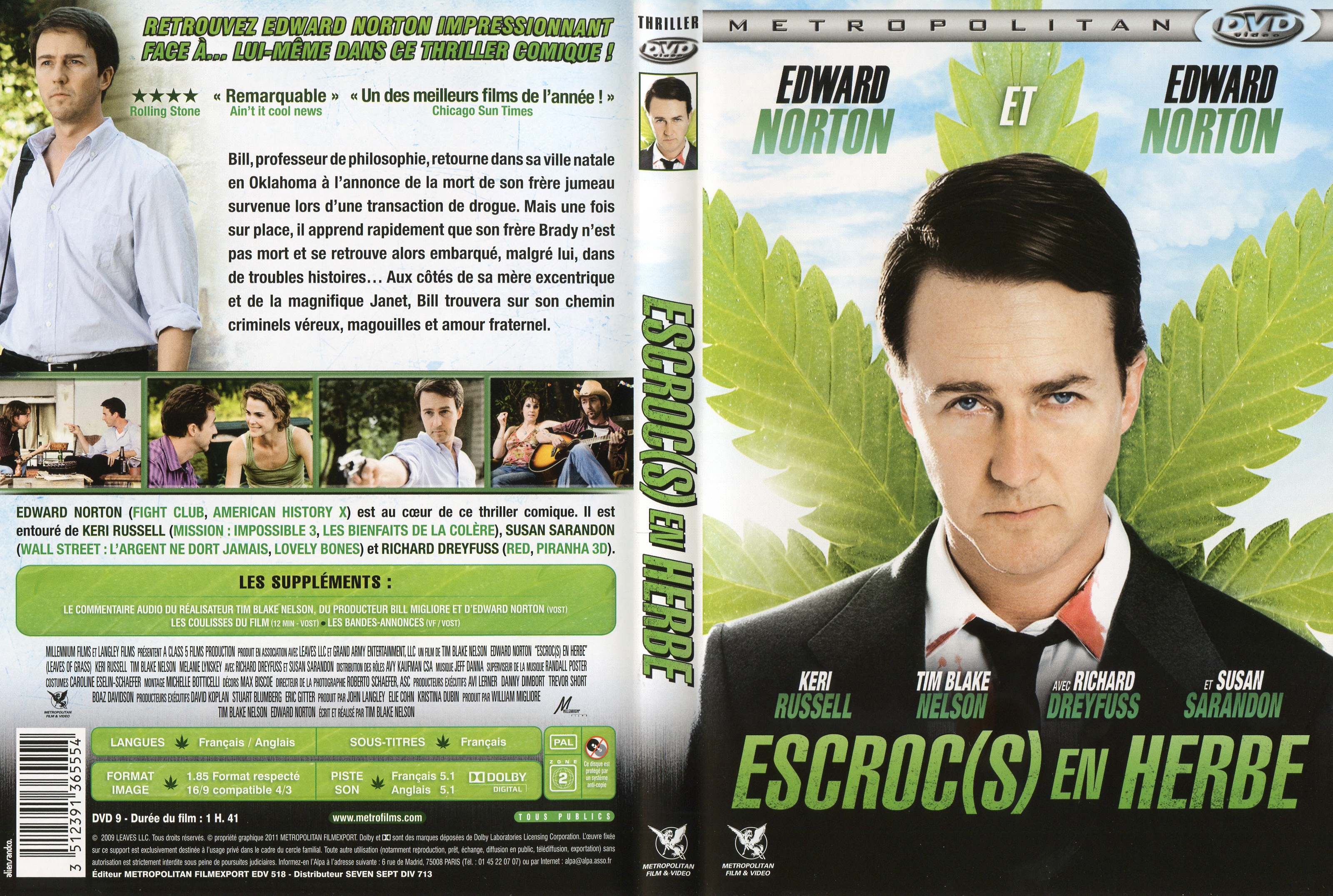 Jaquette DVD Escrocs en herbe