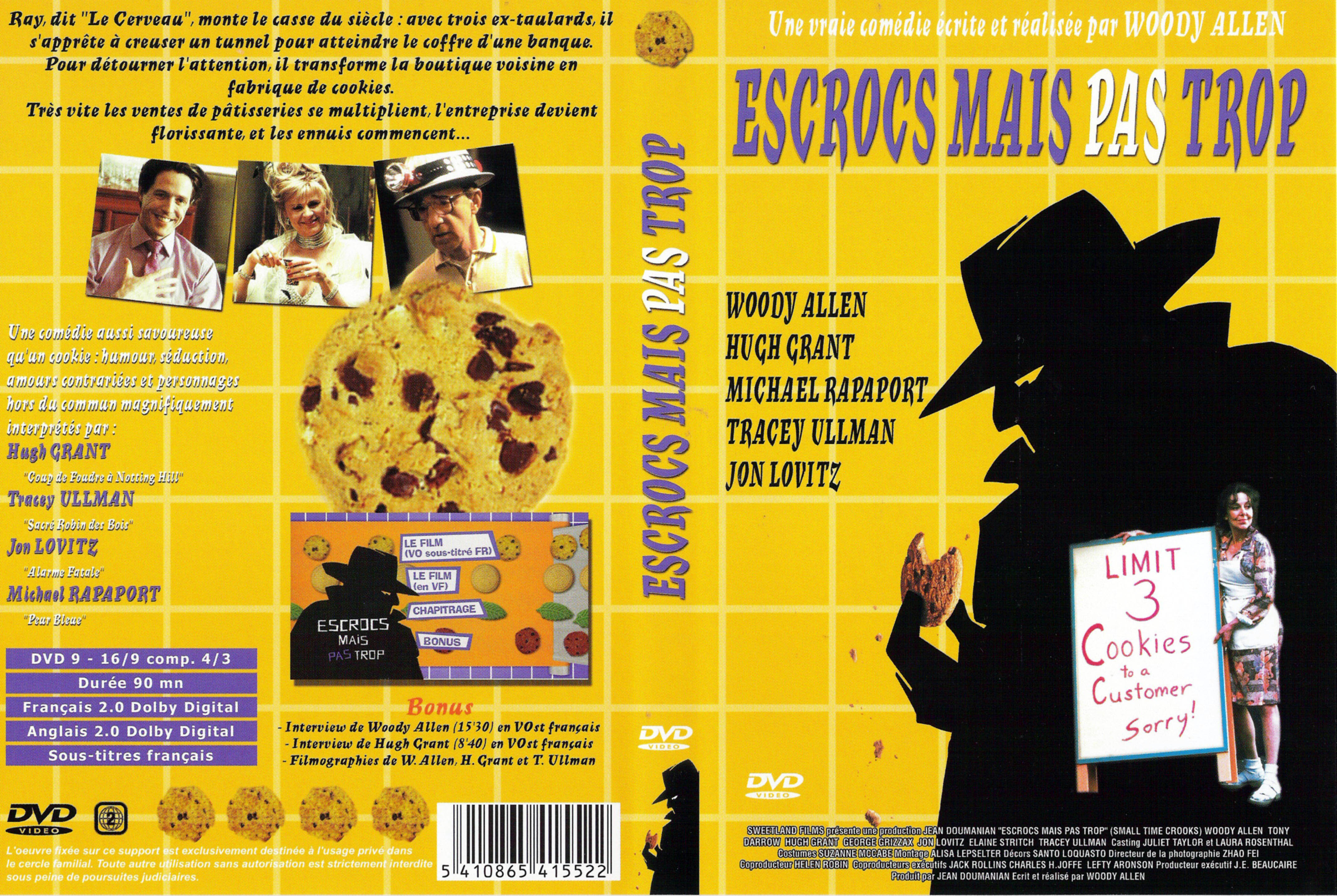 Jaquette DVD Escrocs mais pas trop v2