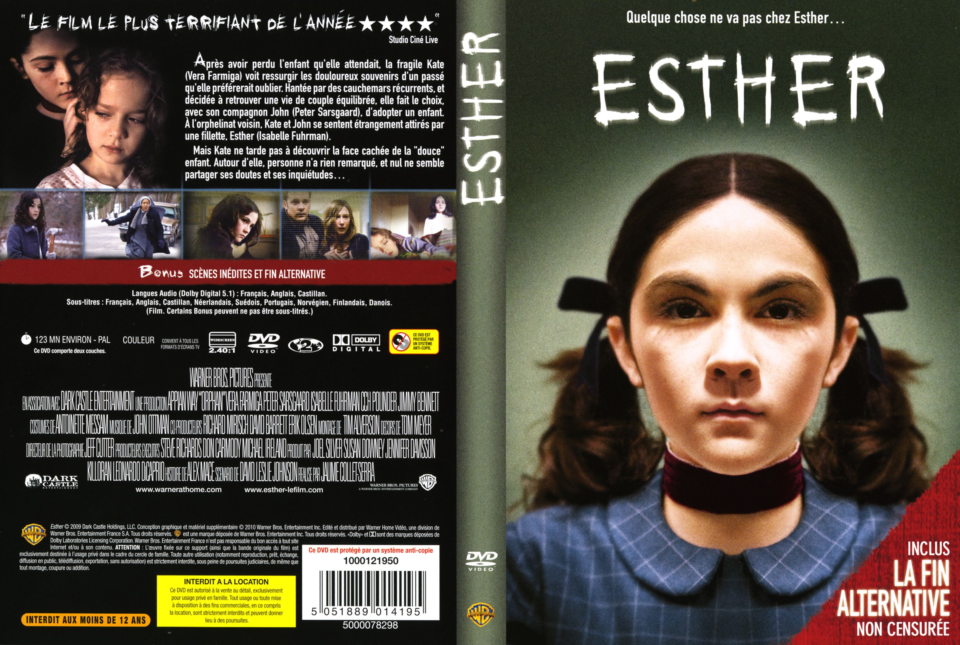 Jaquette DVD Esther