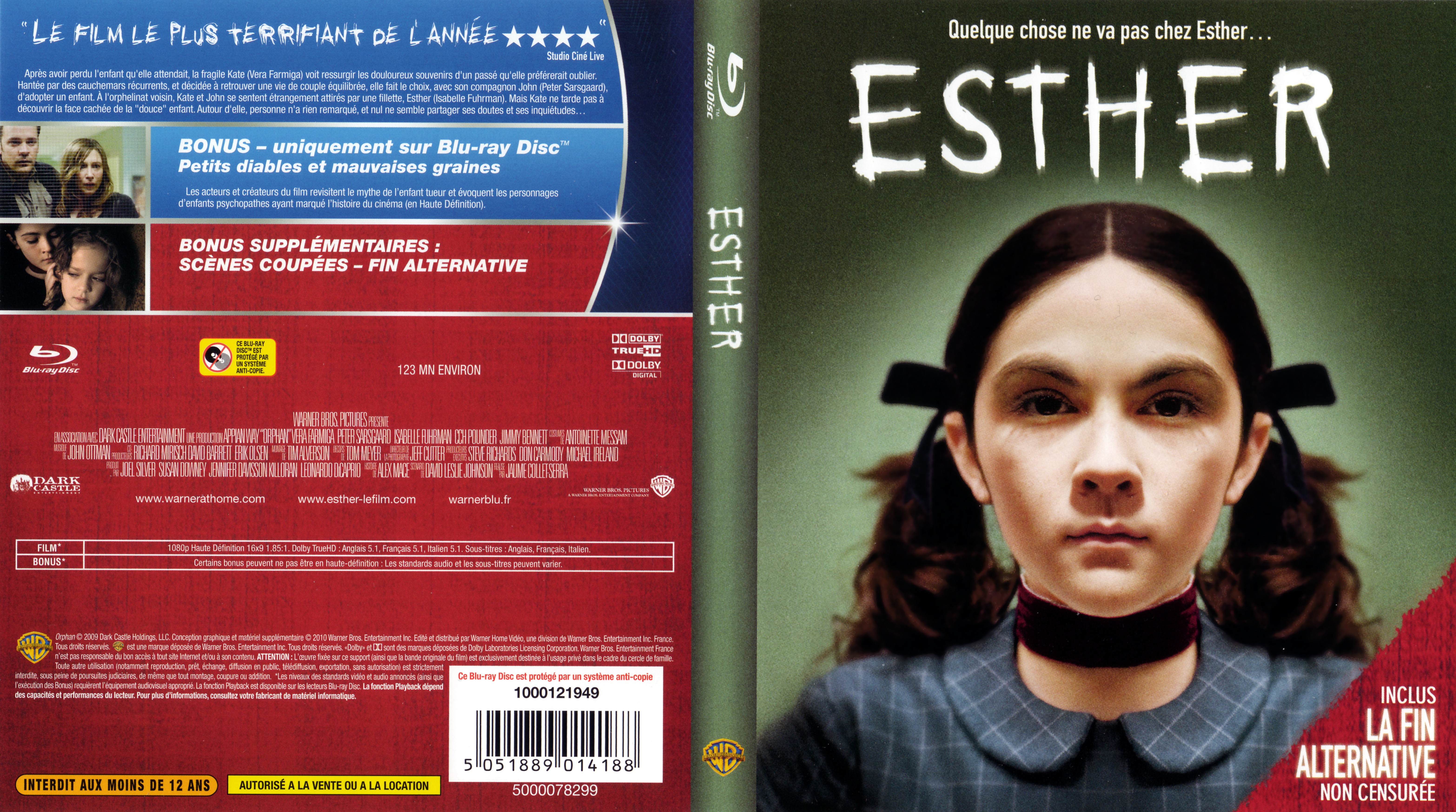 Jaquette DVD Esther (BLU-RAY)