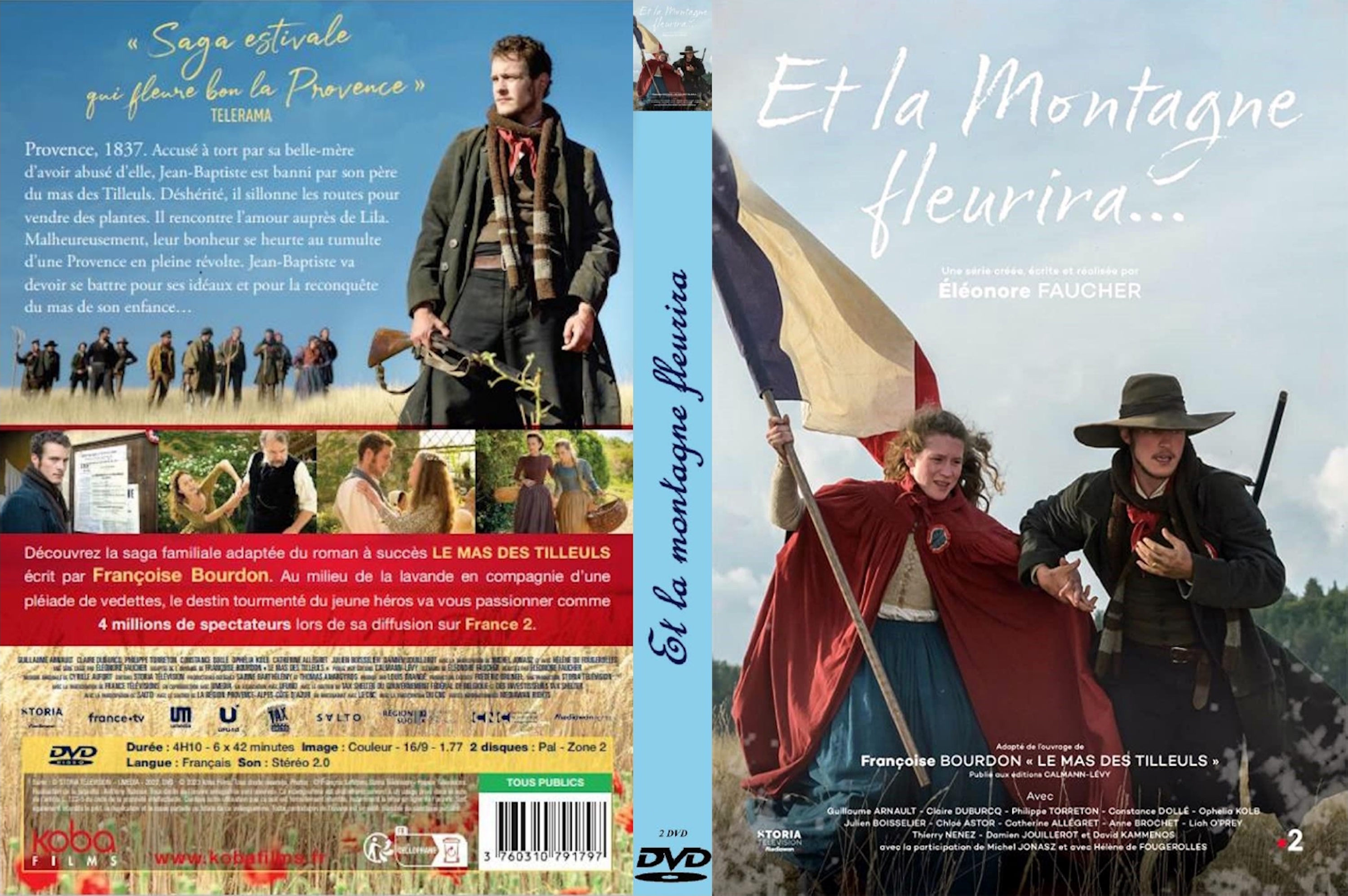 Jaquette DVD Et la montagne fleurira Custom