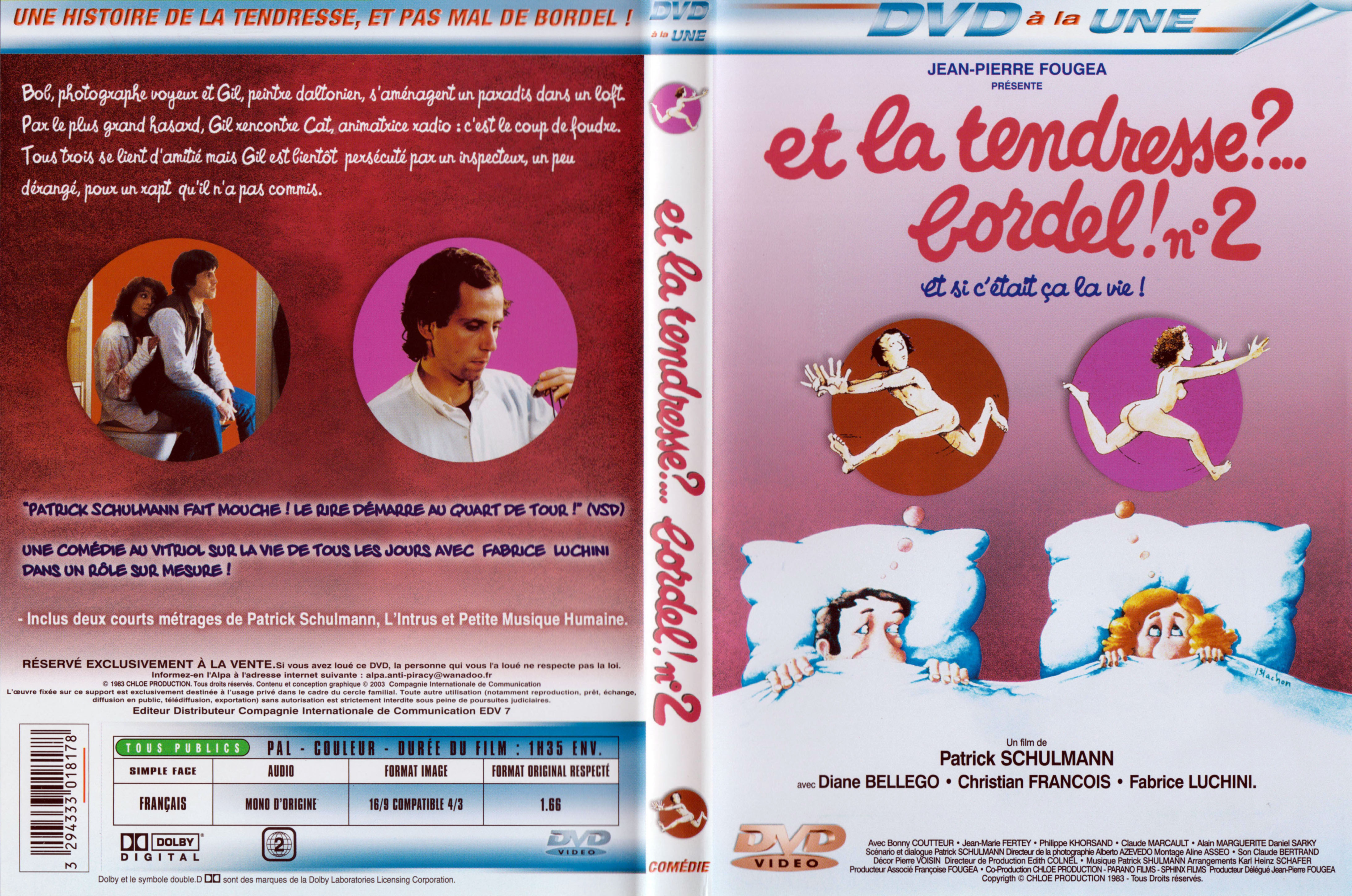 Jaquette DVD Et la tendresse bordel 2