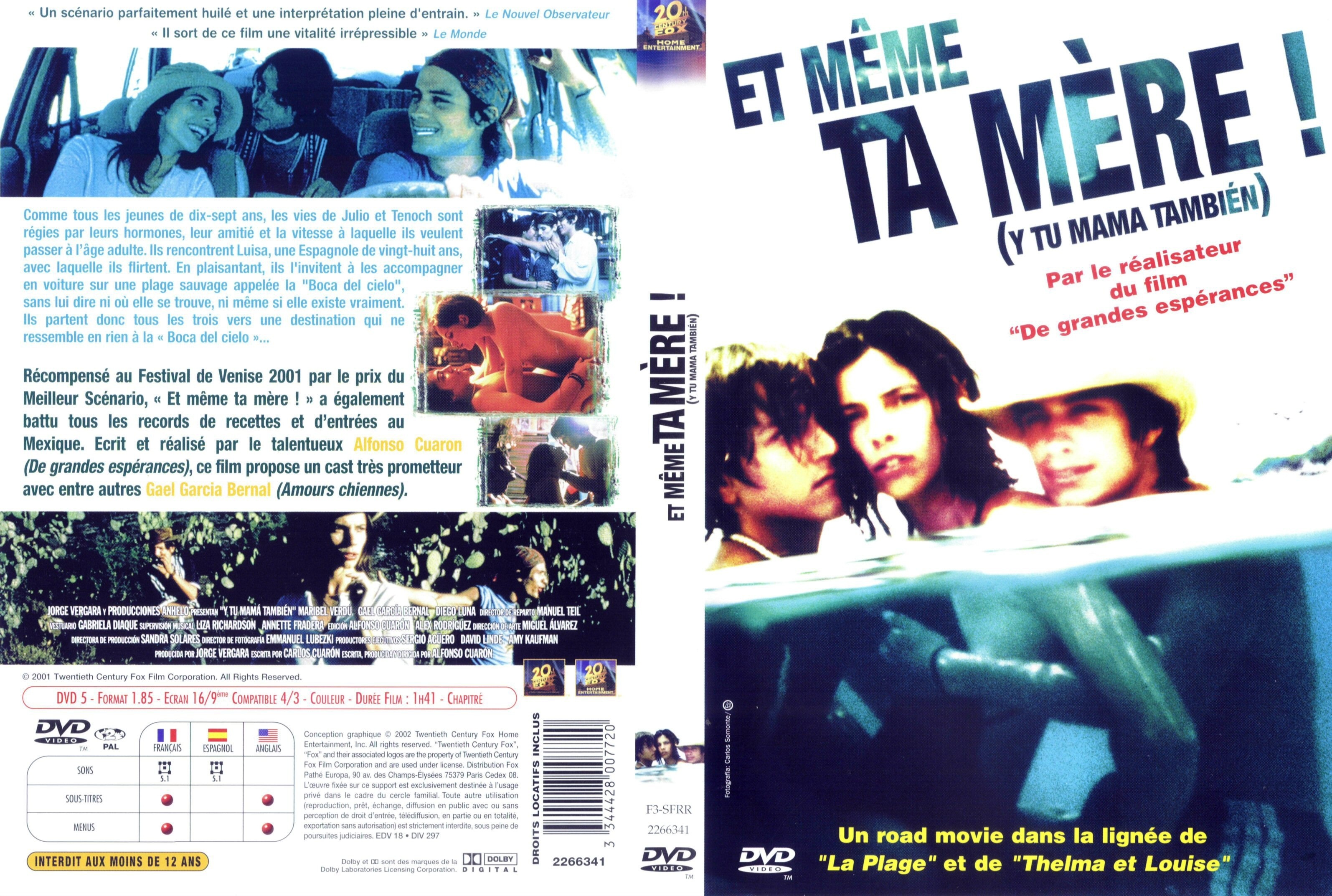 Jaquette DVD Et meme ta mre