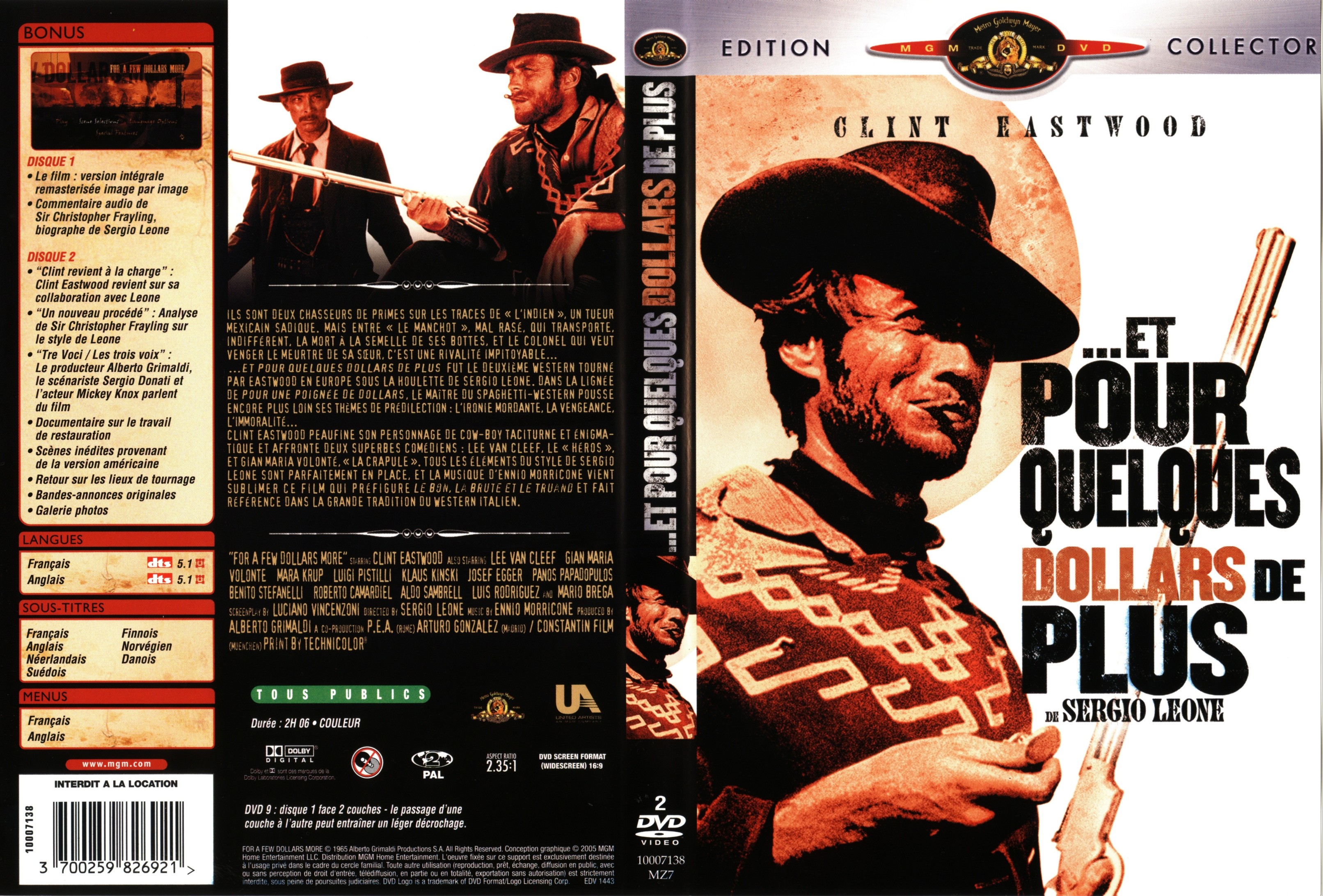 Jaquette DVD Et pour quelques dollars de plus