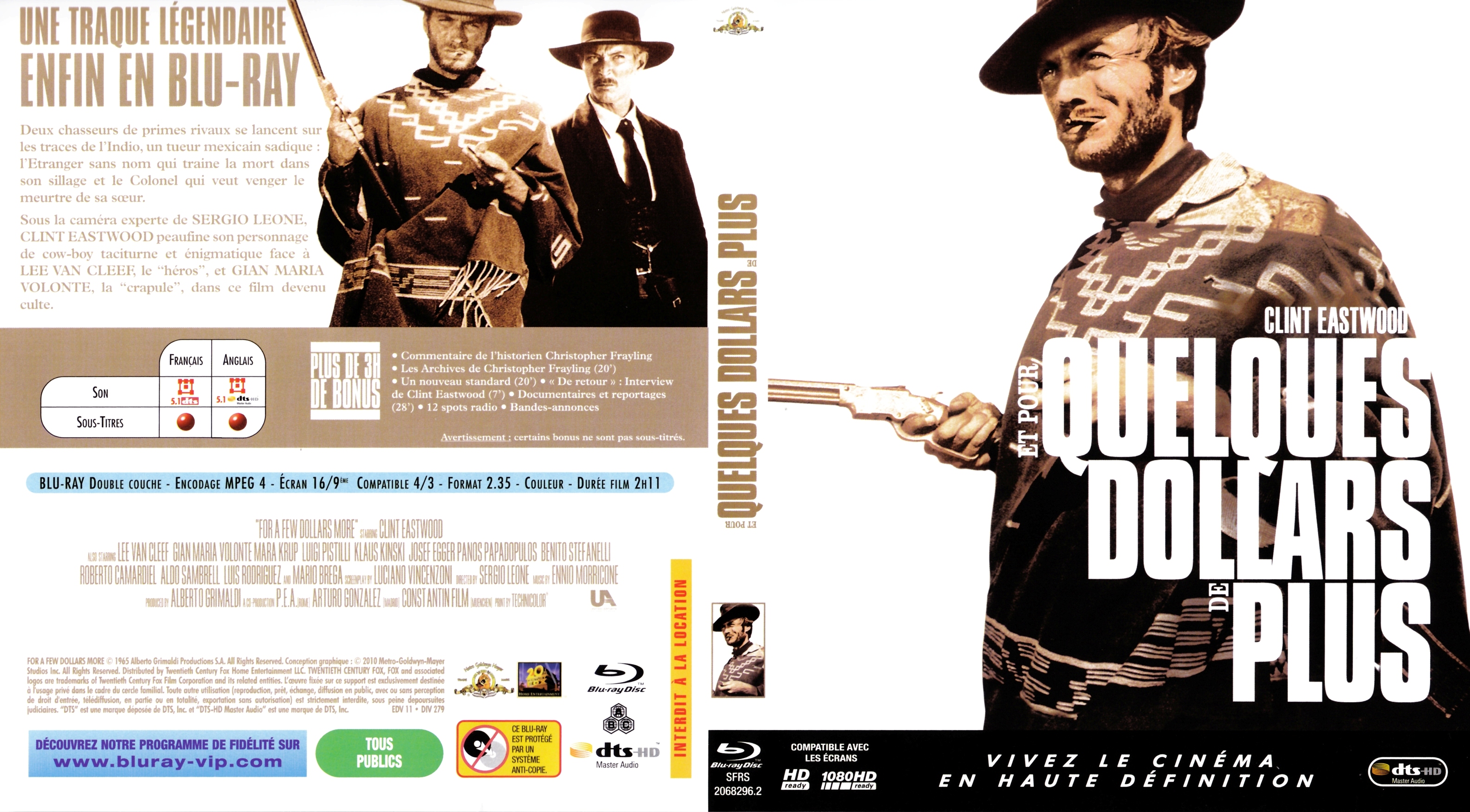 Jaquette DVD Et pour quelques dollars de plus (BLU-RAY)