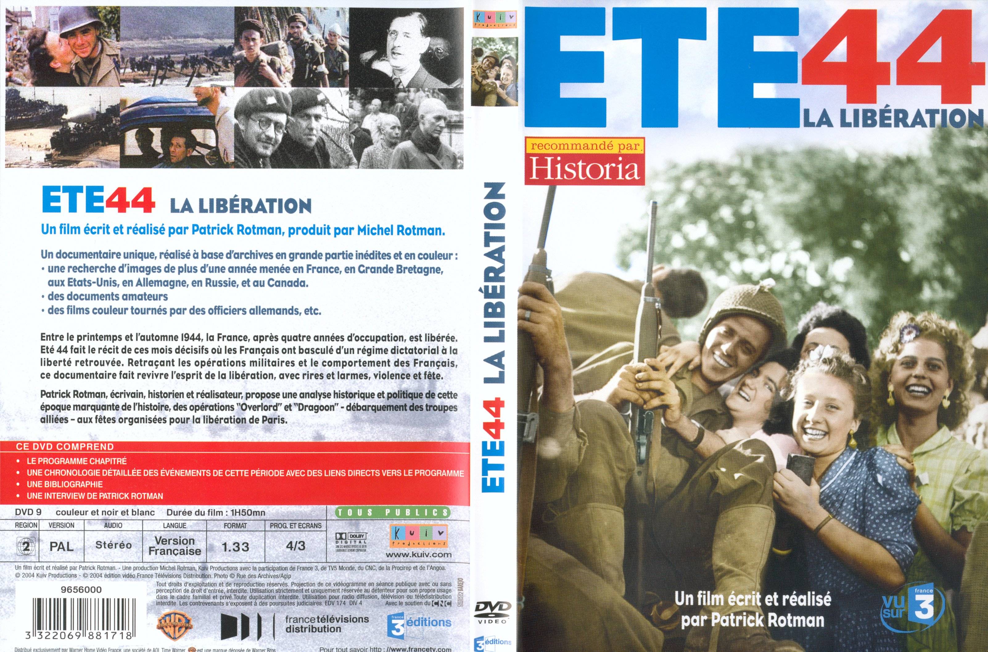 Jaquette DVD Et 44 la libration