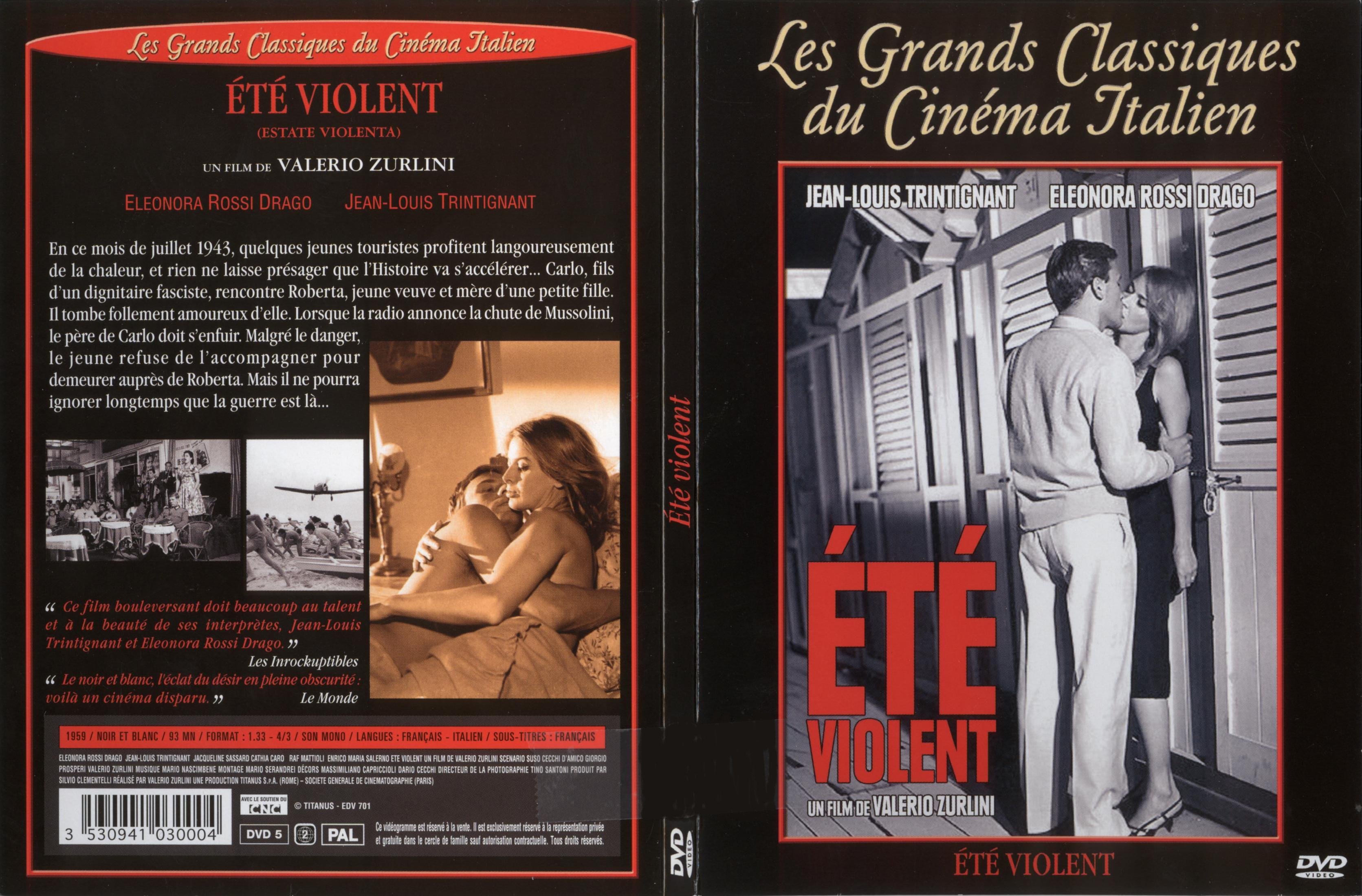 Jaquette DVD Et violent