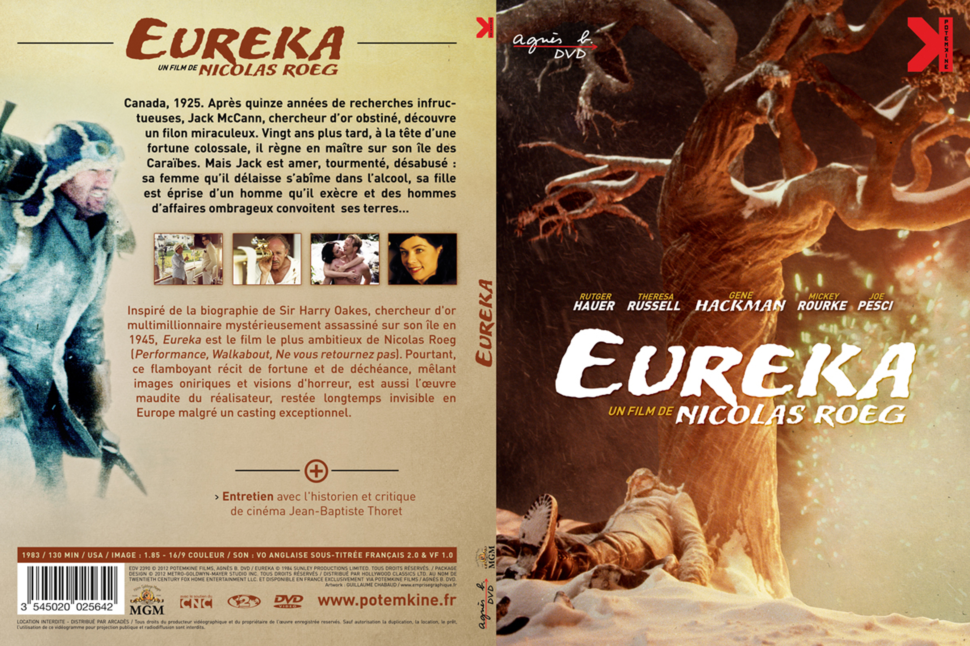 Jaquette DVD Eureka