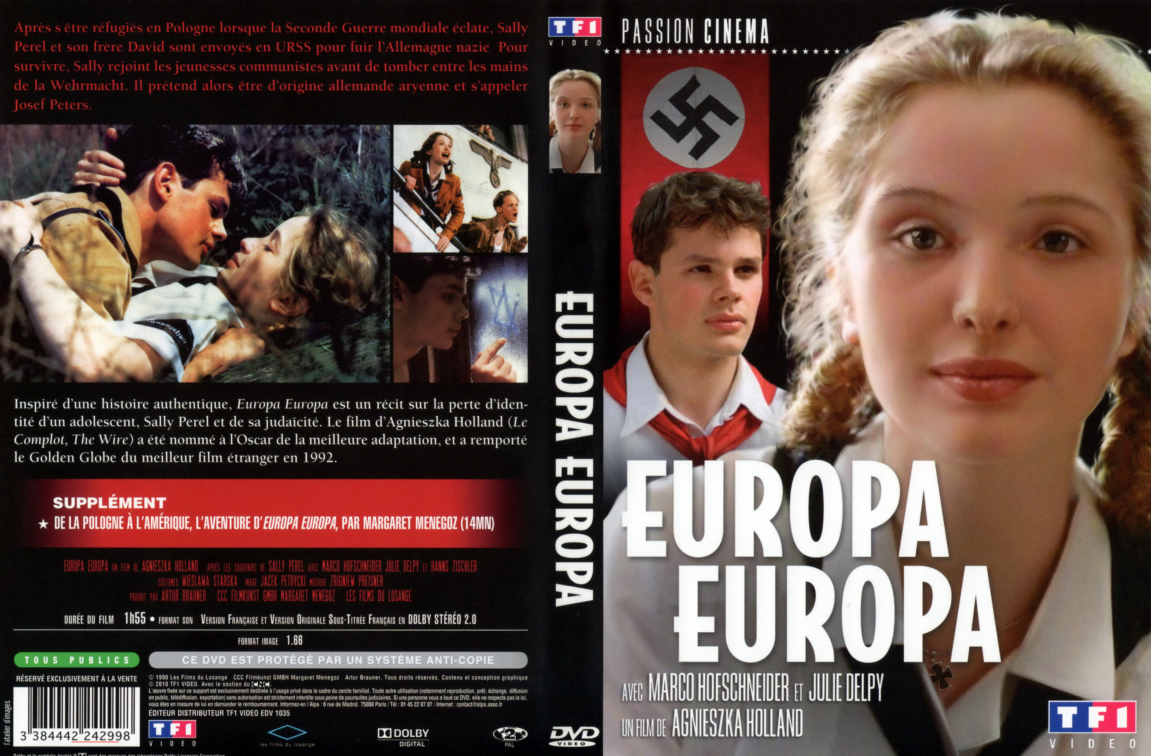 Jaquette DVD Europa Europa