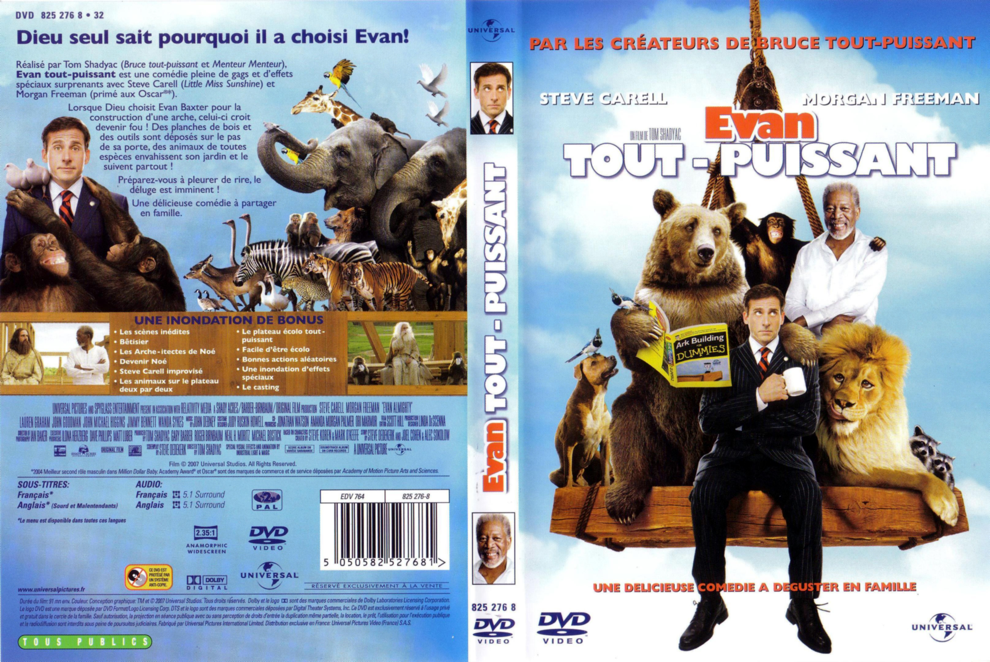 Jaquette DVD Evan tout-puissant