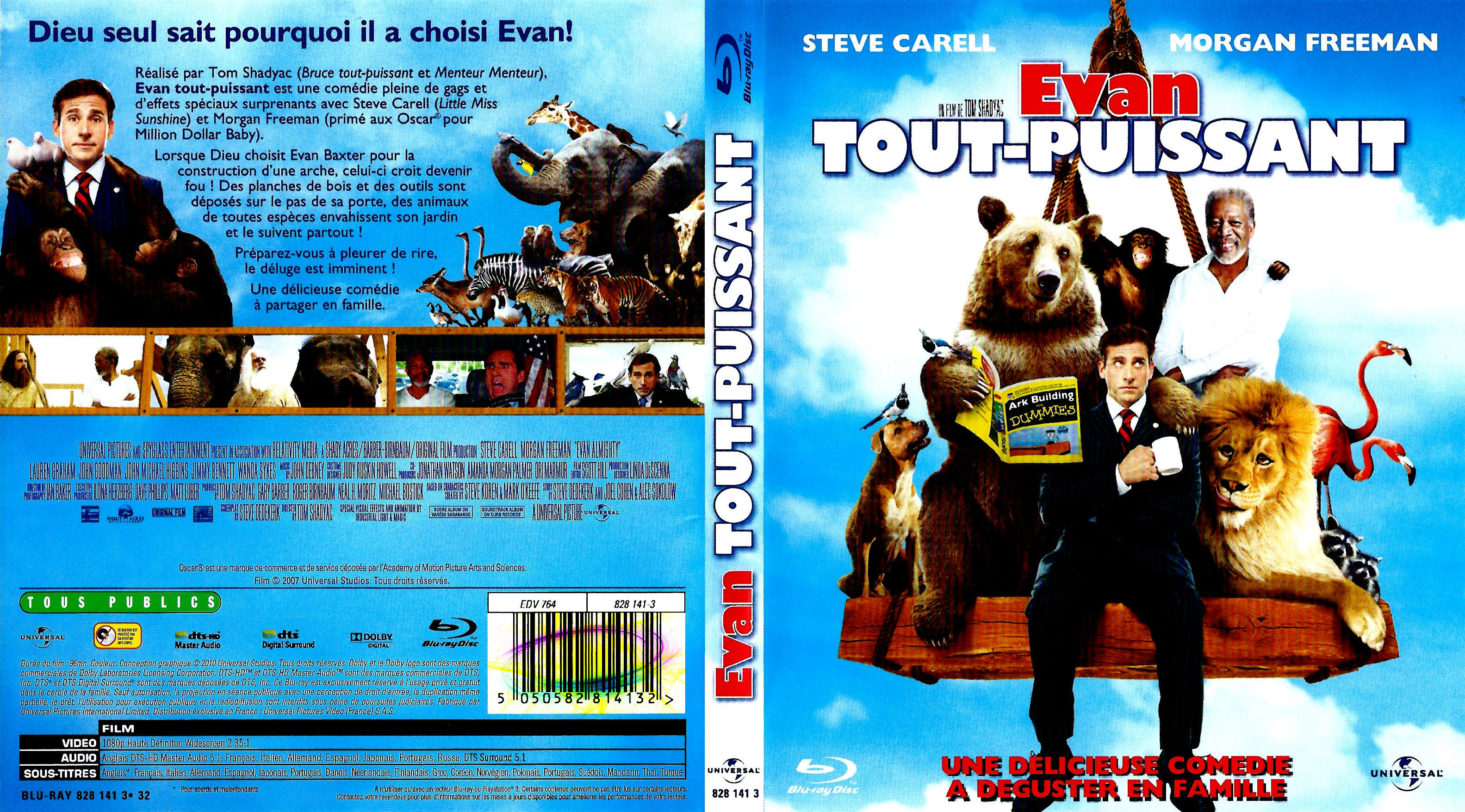 Jaquette DVD Evan tout-puissant (BLU-RAY)