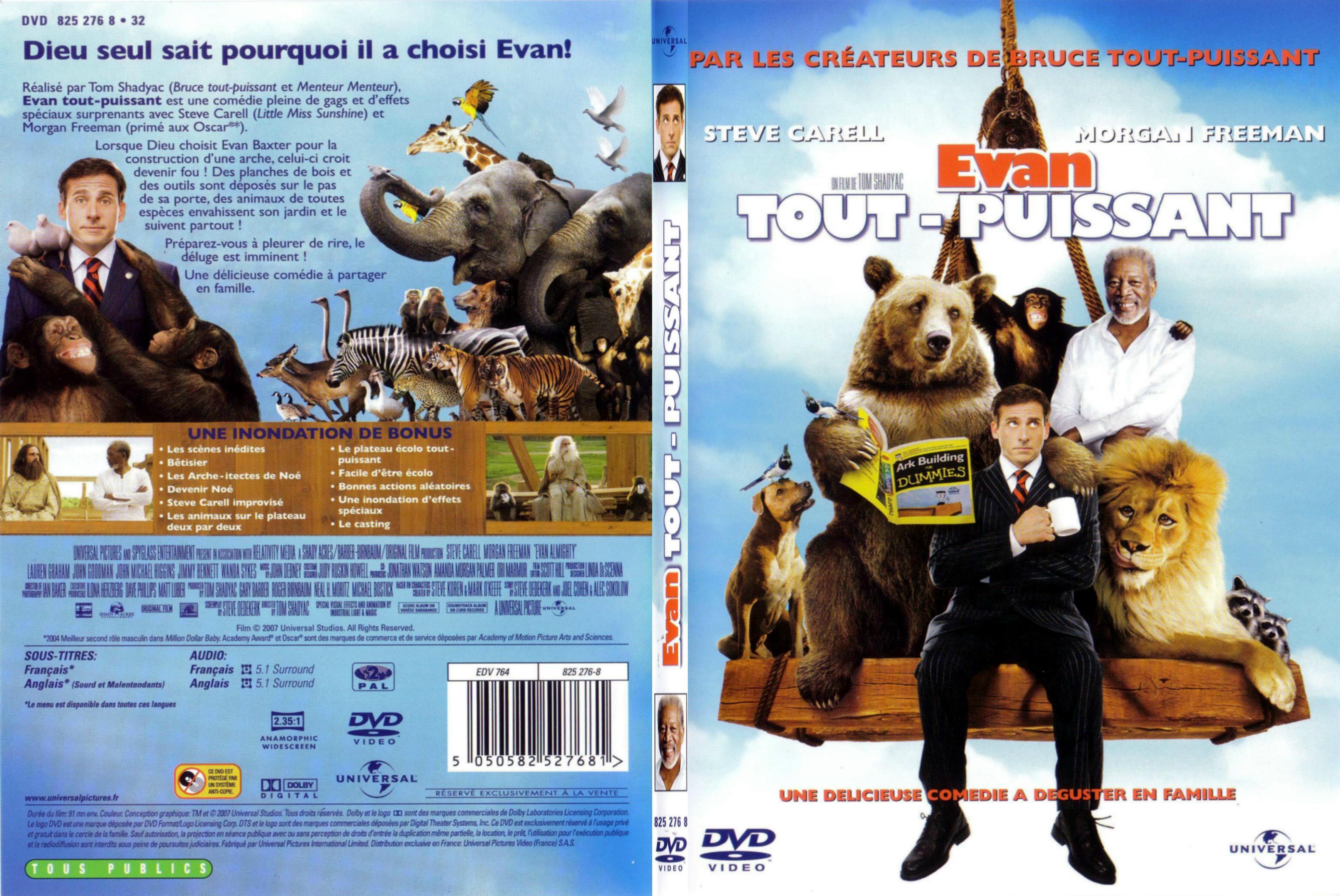 Jaquette DVD Evan tout-puissant - SLIM