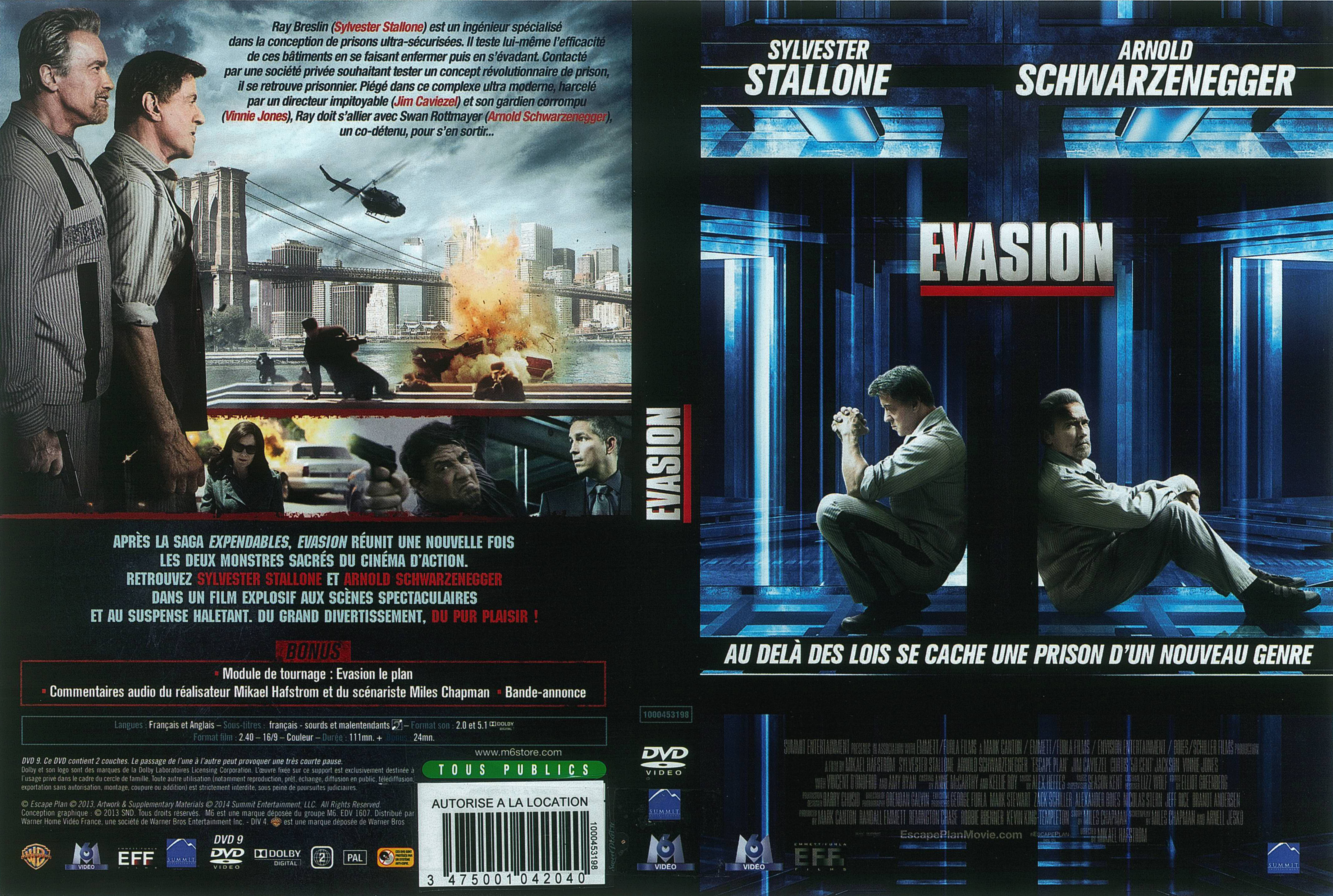 Jaquette DVD Evasion
