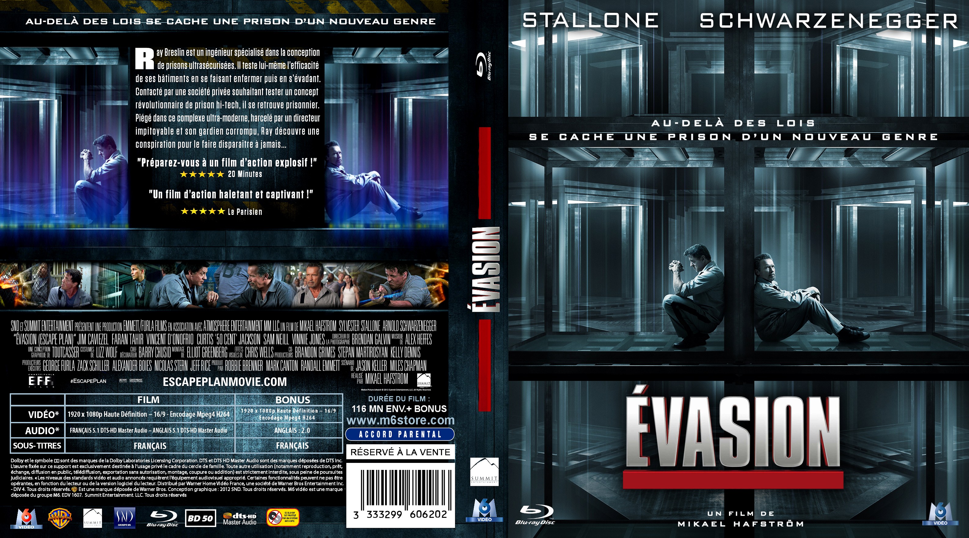 Jaquette DVD Evasion custom (BLU-RAY) v2
