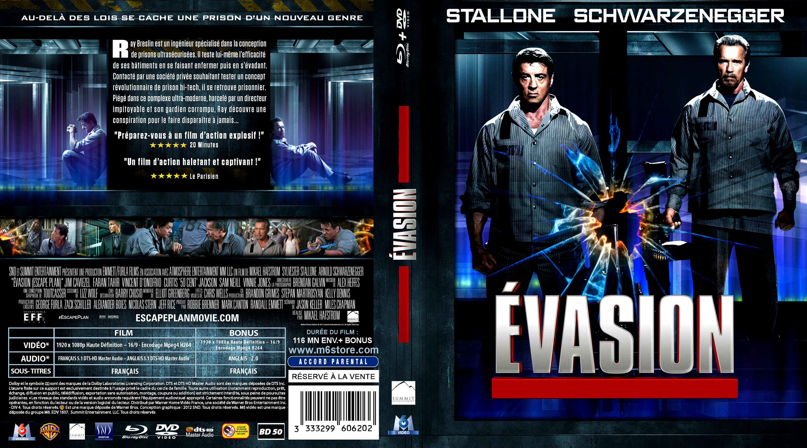 Jaquette DVD Evasion custom (BLU-RAY) v3