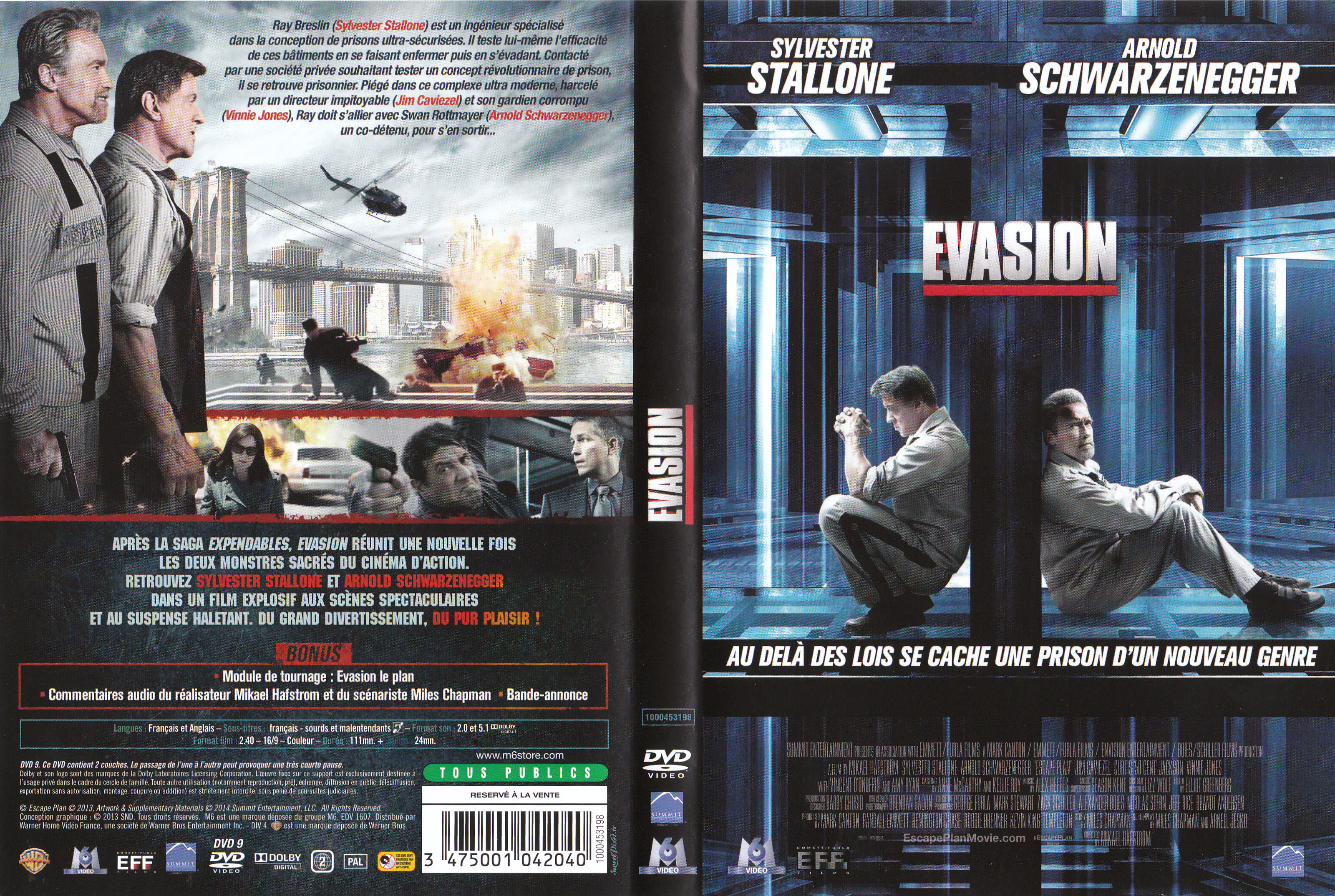 Jaquette DVD Evasion v2