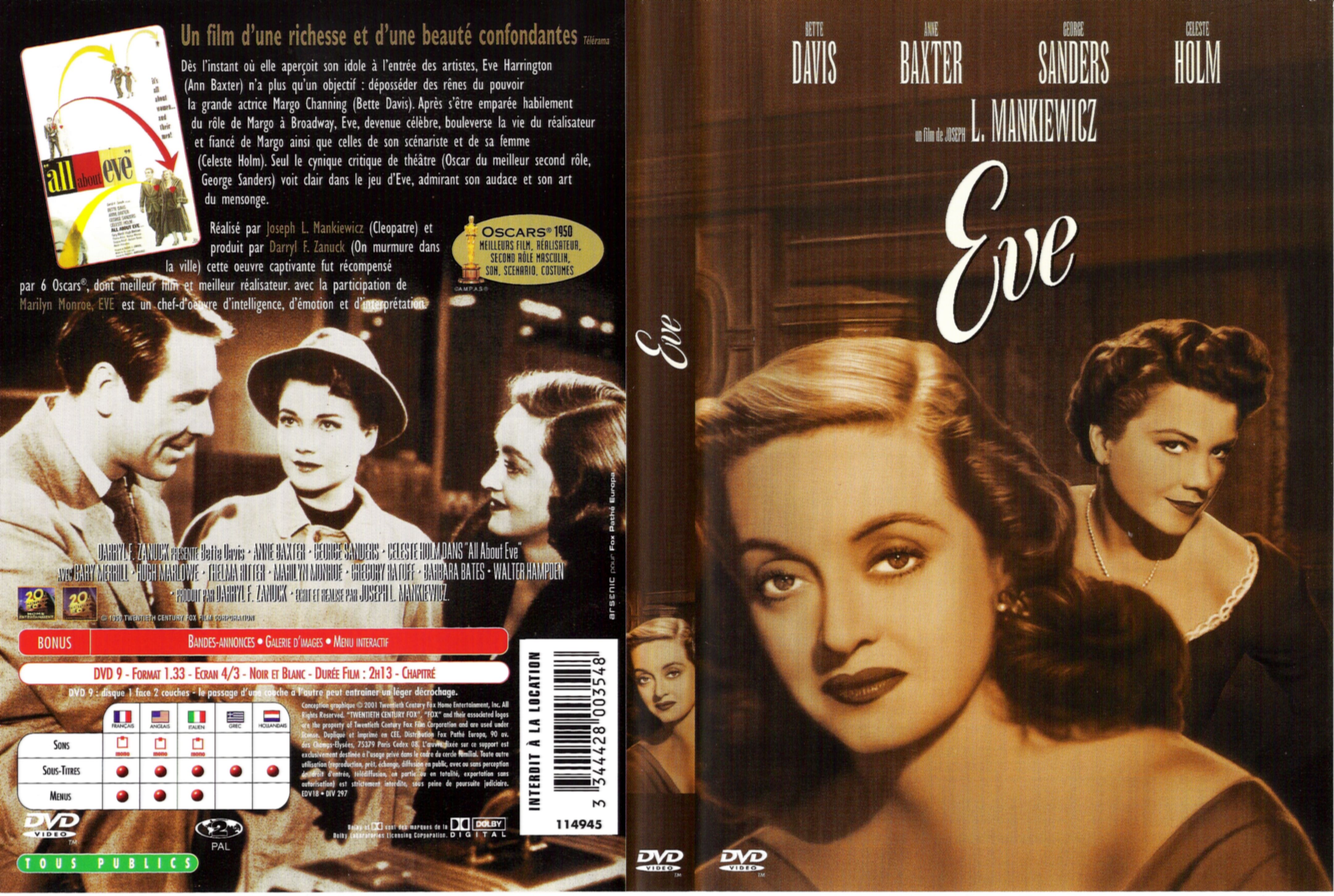 Jaquette DVD Eve