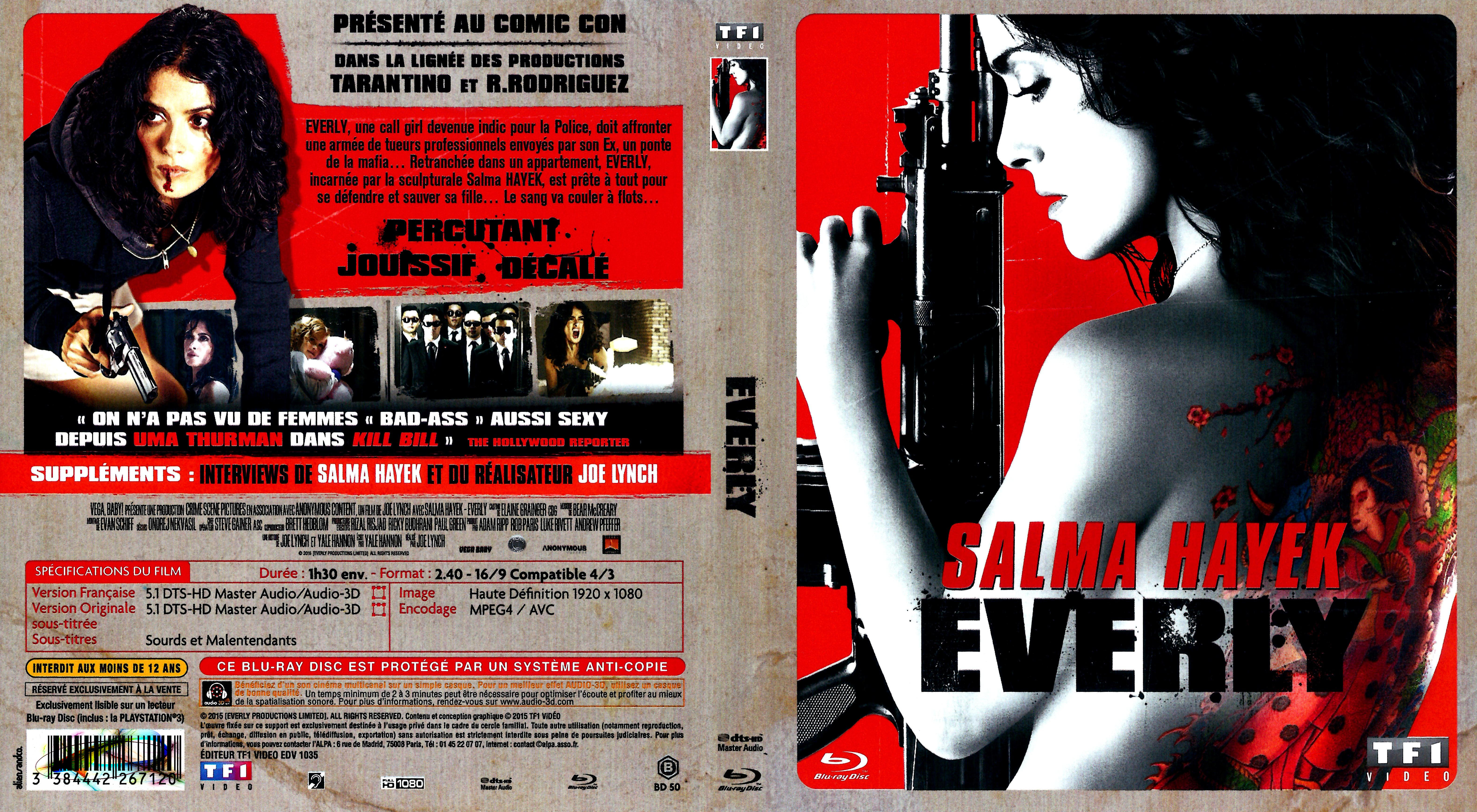 Jaquette DVD Everly (BLU-RAY)
