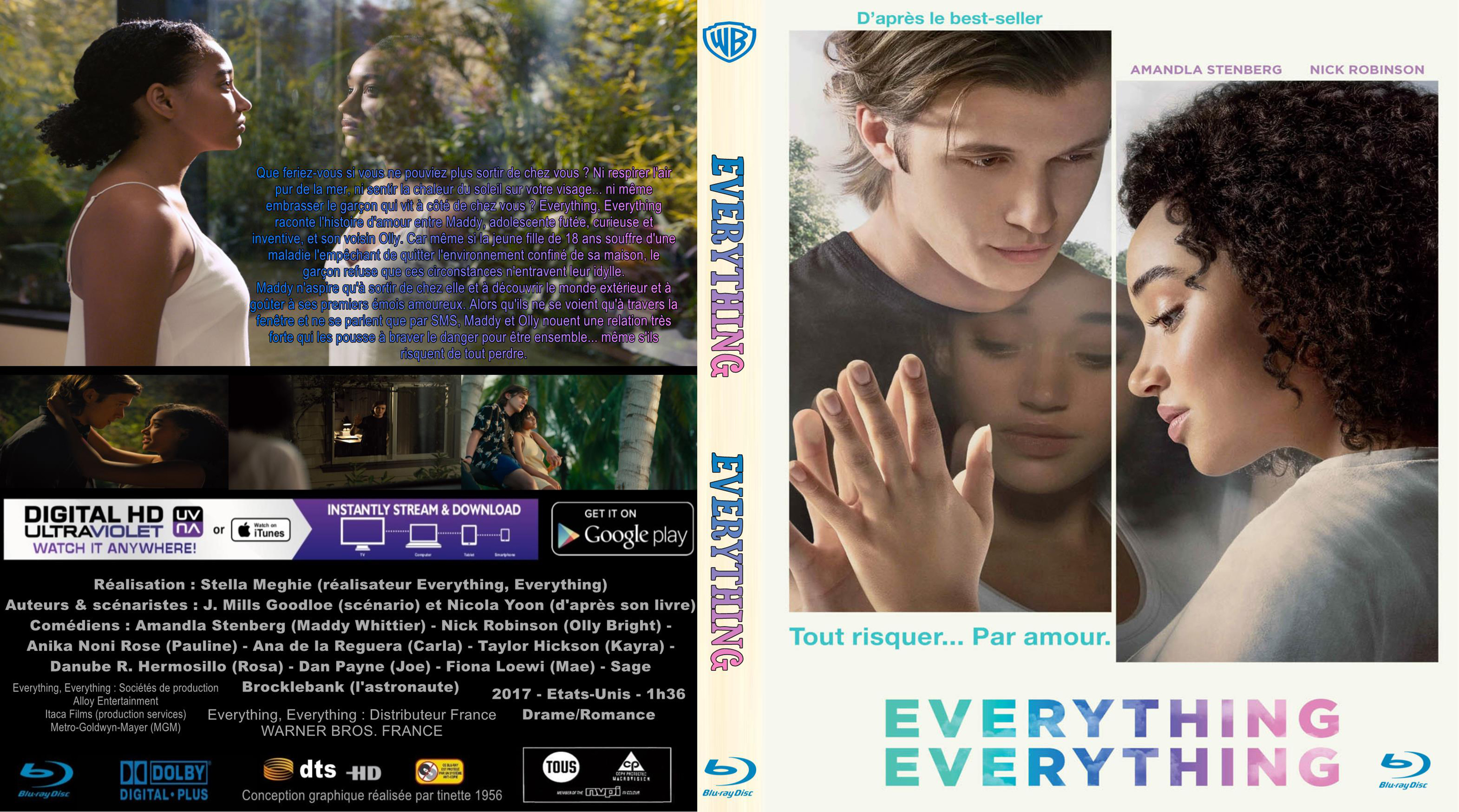 Jaquette DVD Everything everything custom (BLU-RAY)