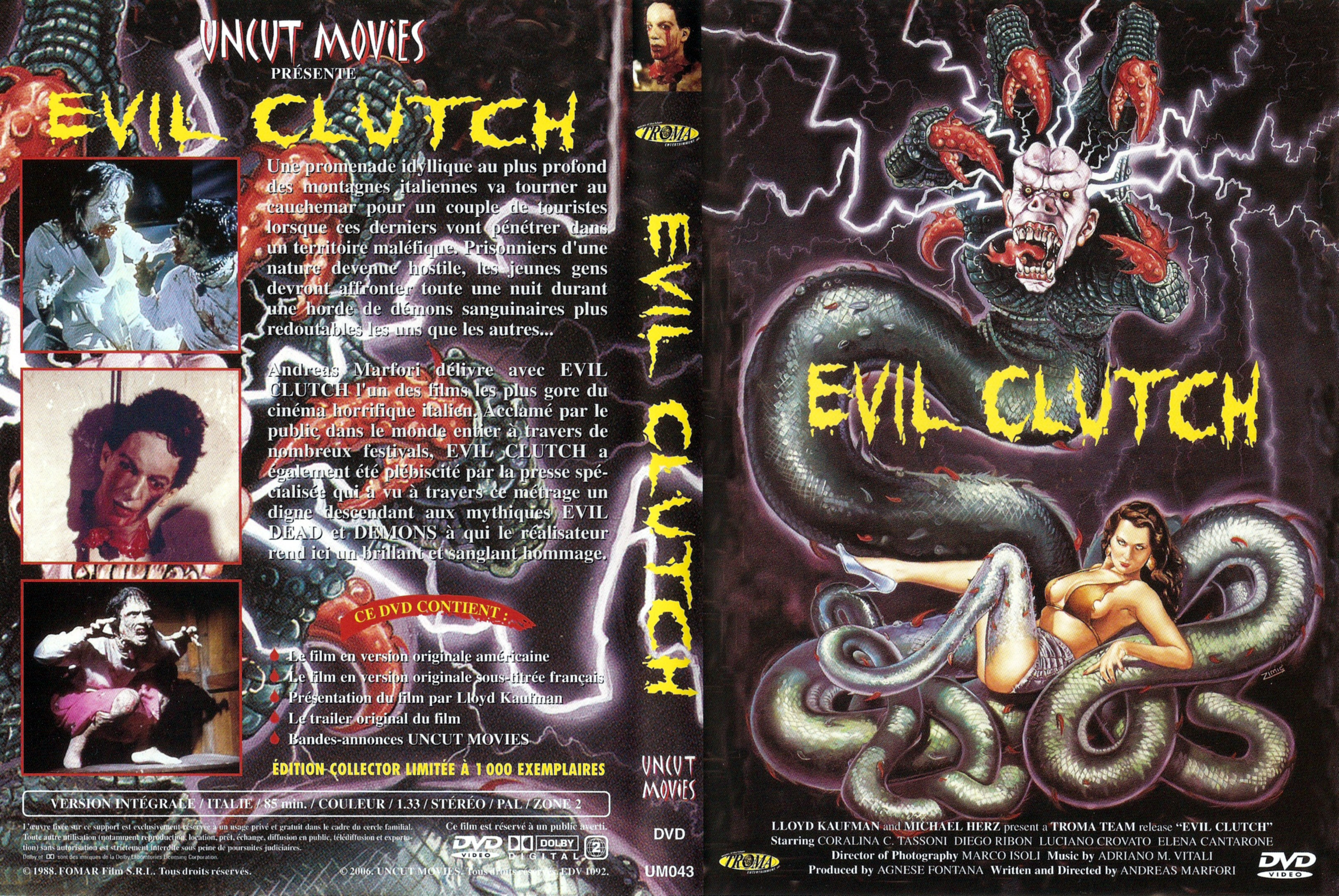 Jaquette DVD Evil Clutch