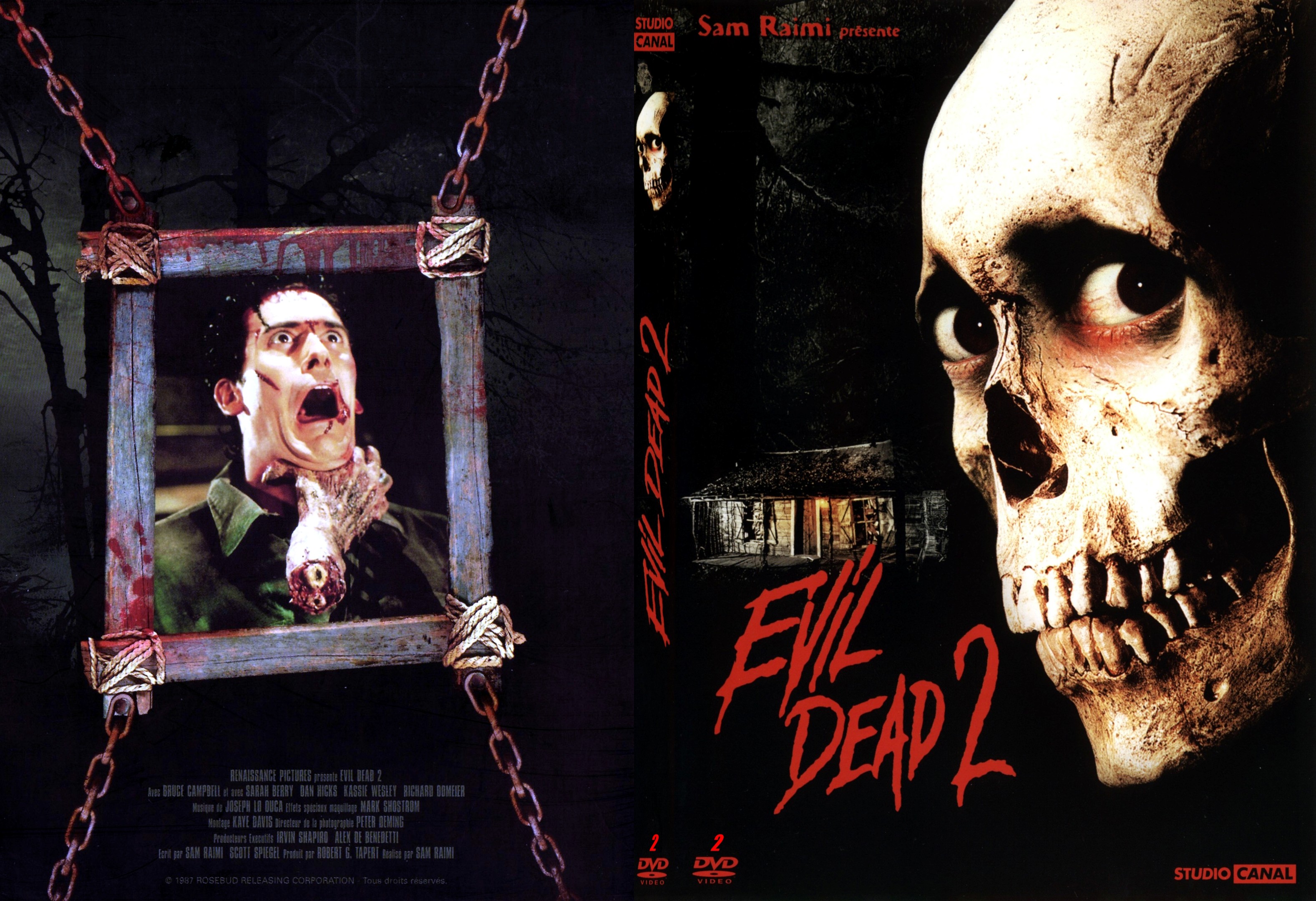 Jaquette DVD Evil dead 2 - SLIM v2