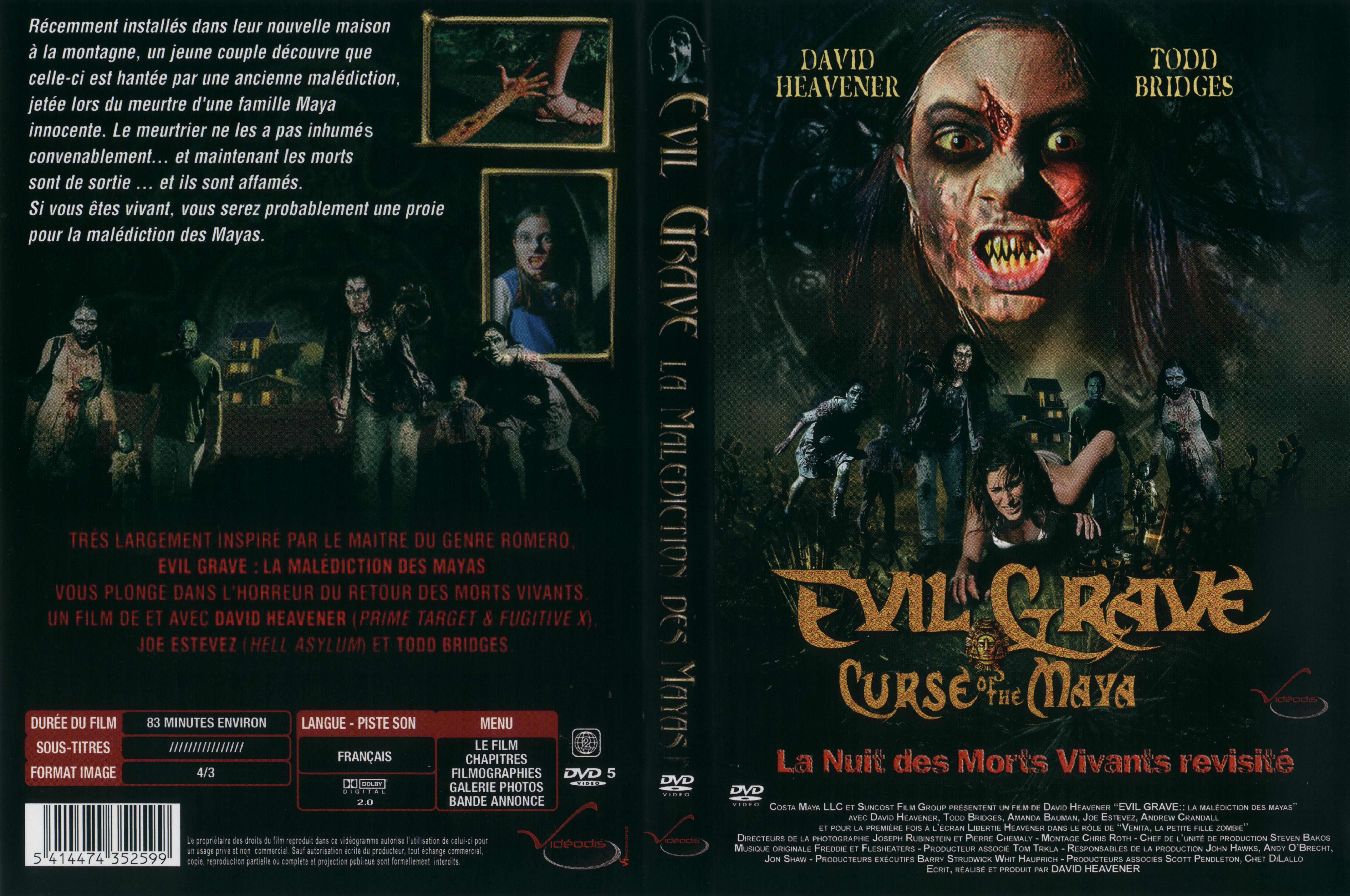 Jaquette DVD Evil grave curse of the maya