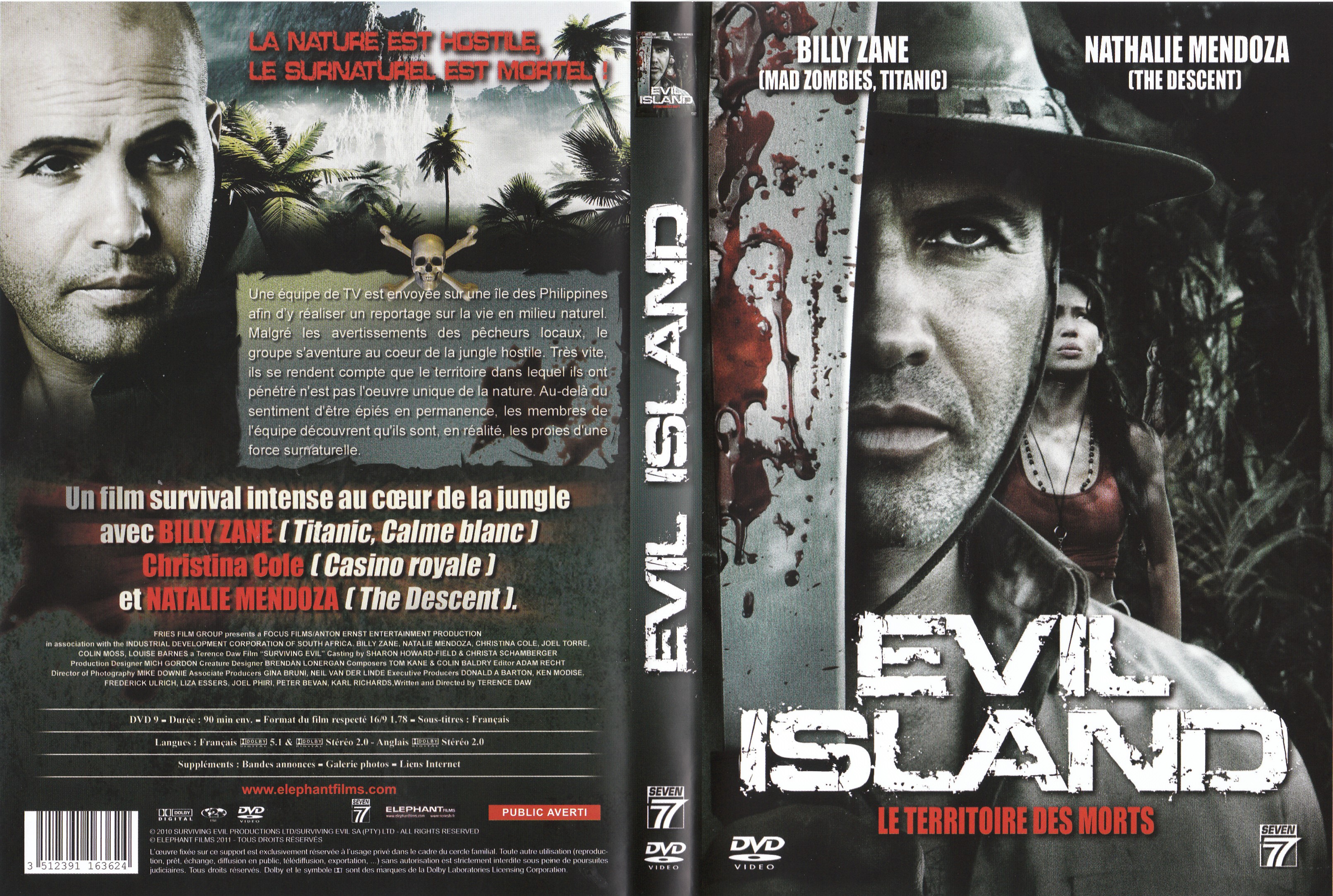 Jaquette DVD Evil island