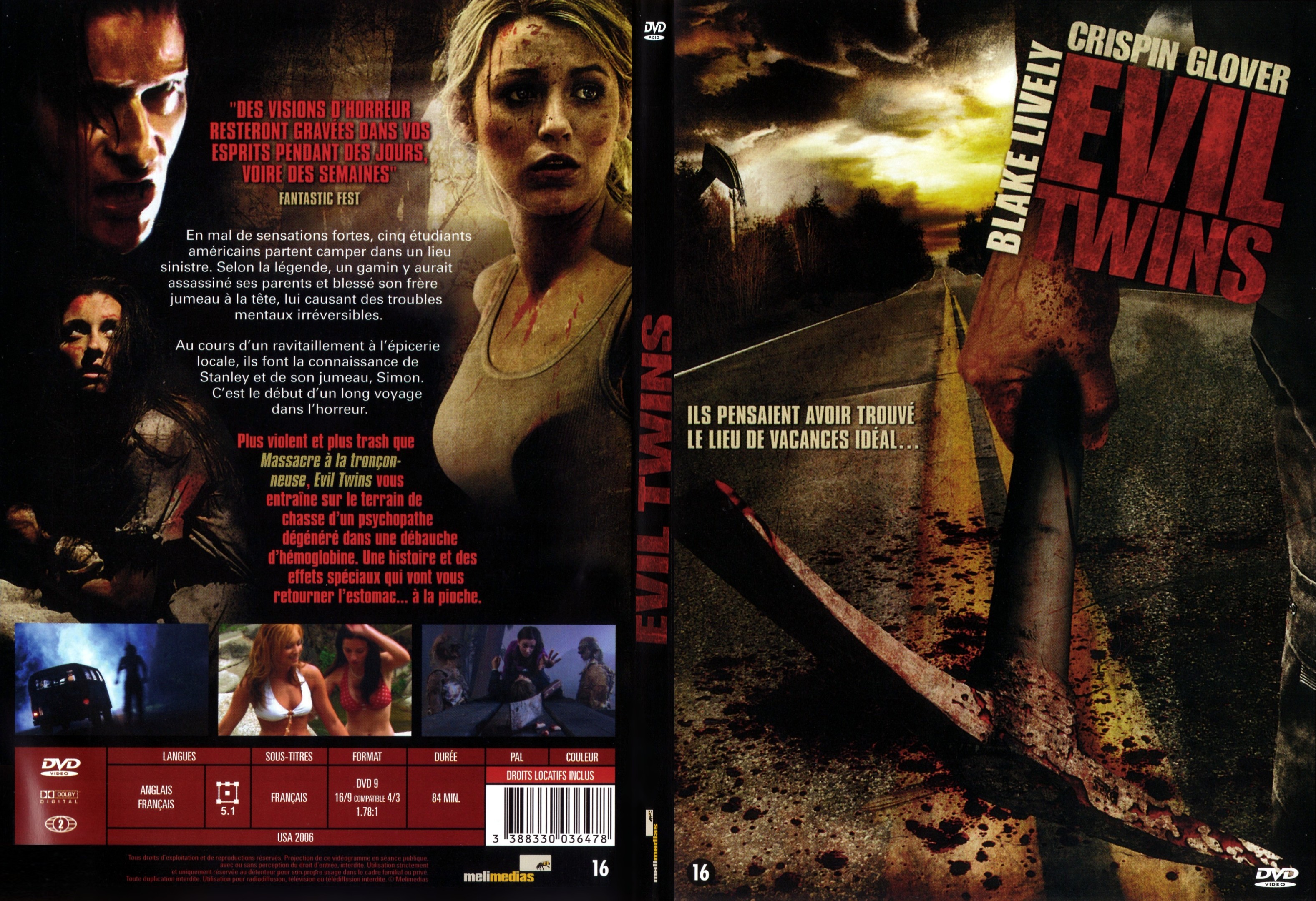 Jaquette DVD Evil twins - SLIM