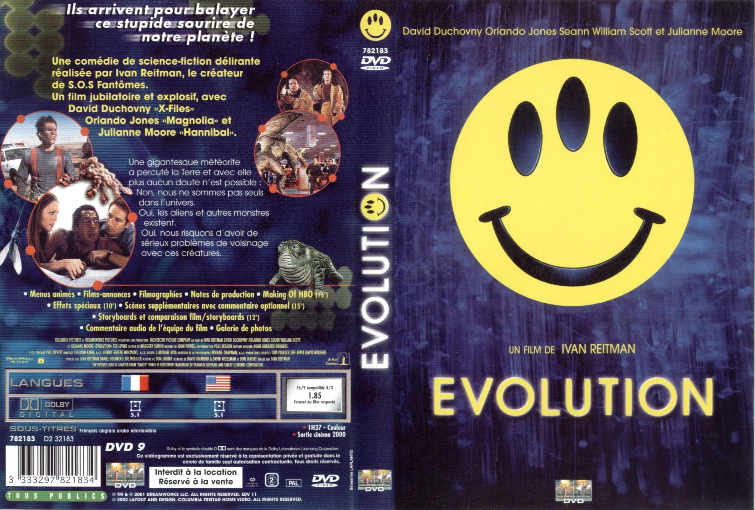 Jaquette DVD Evolution