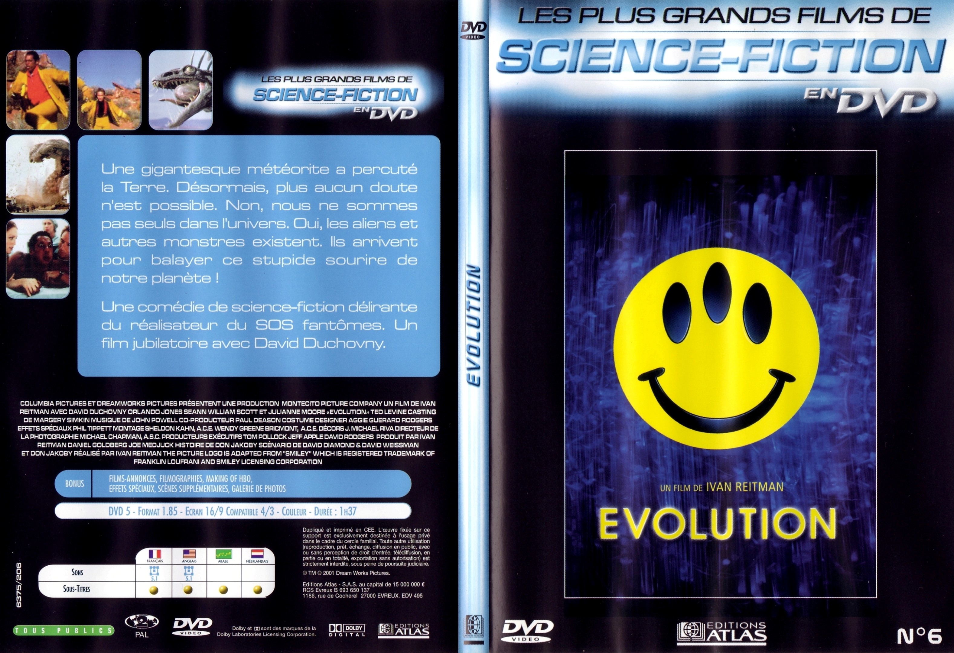 Jaquette DVD Evolution - SLIM