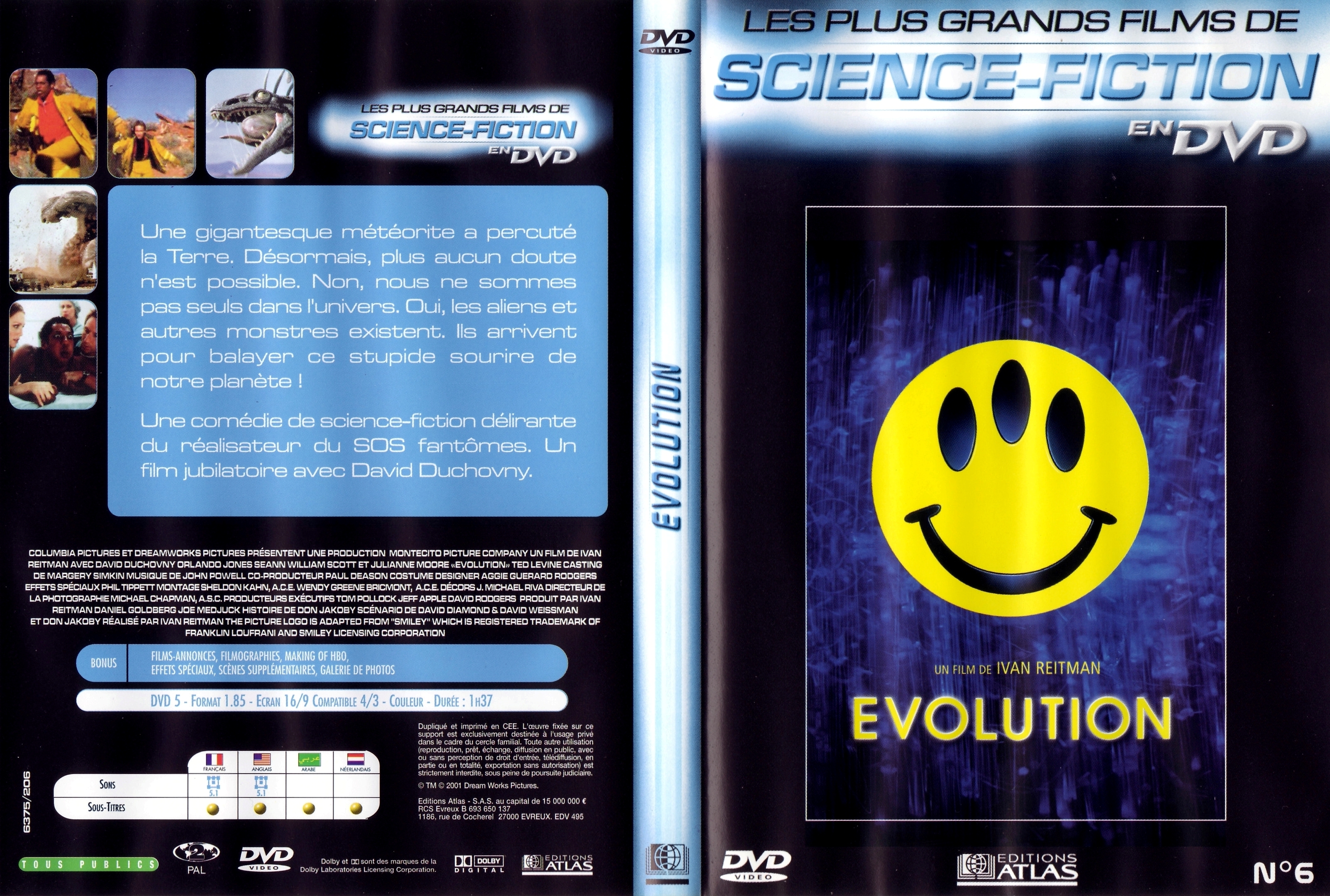 Jaquette DVD Evolution v2