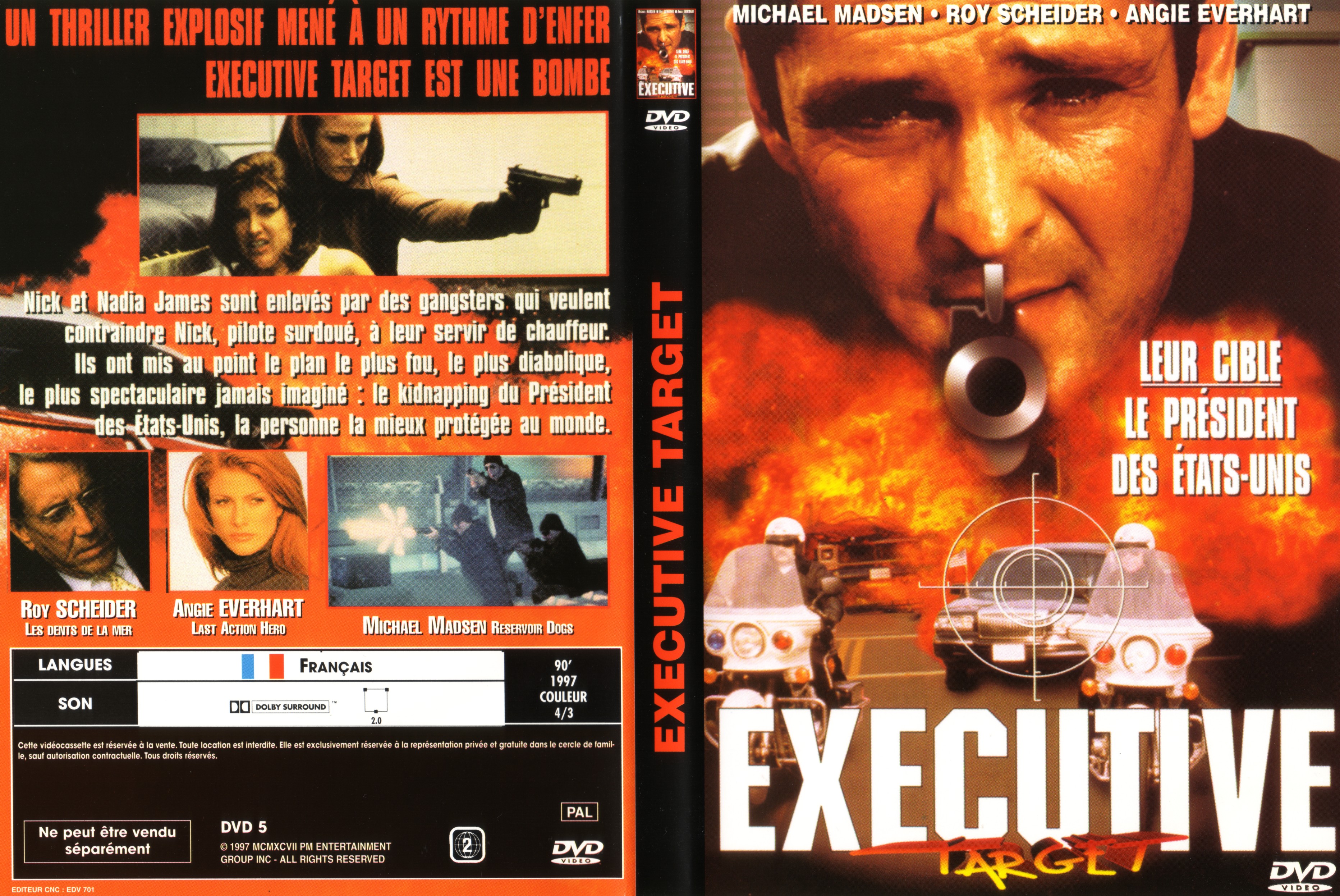 Jaquette DVD Executive target