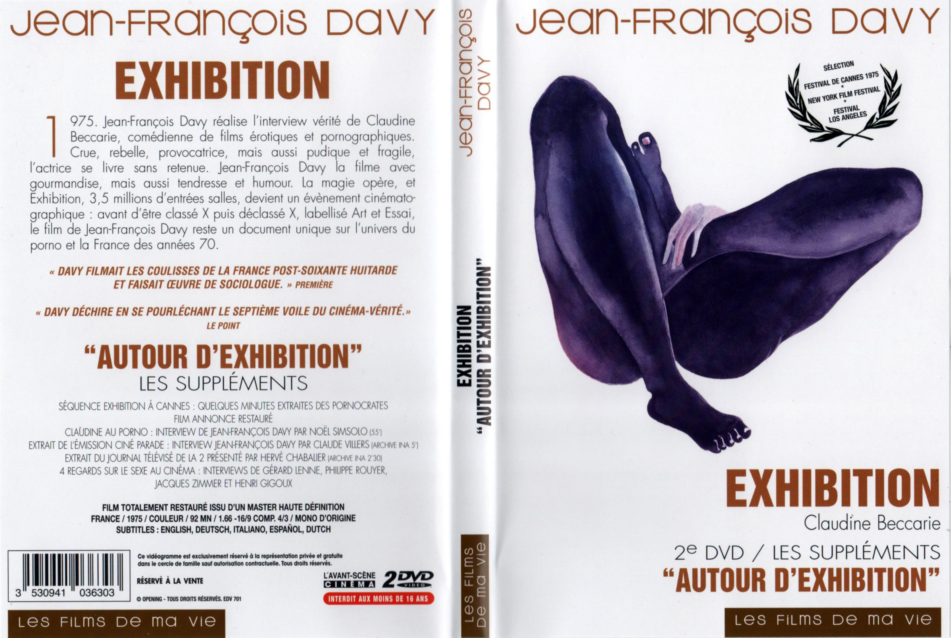 Jaquette DVD Exhibition