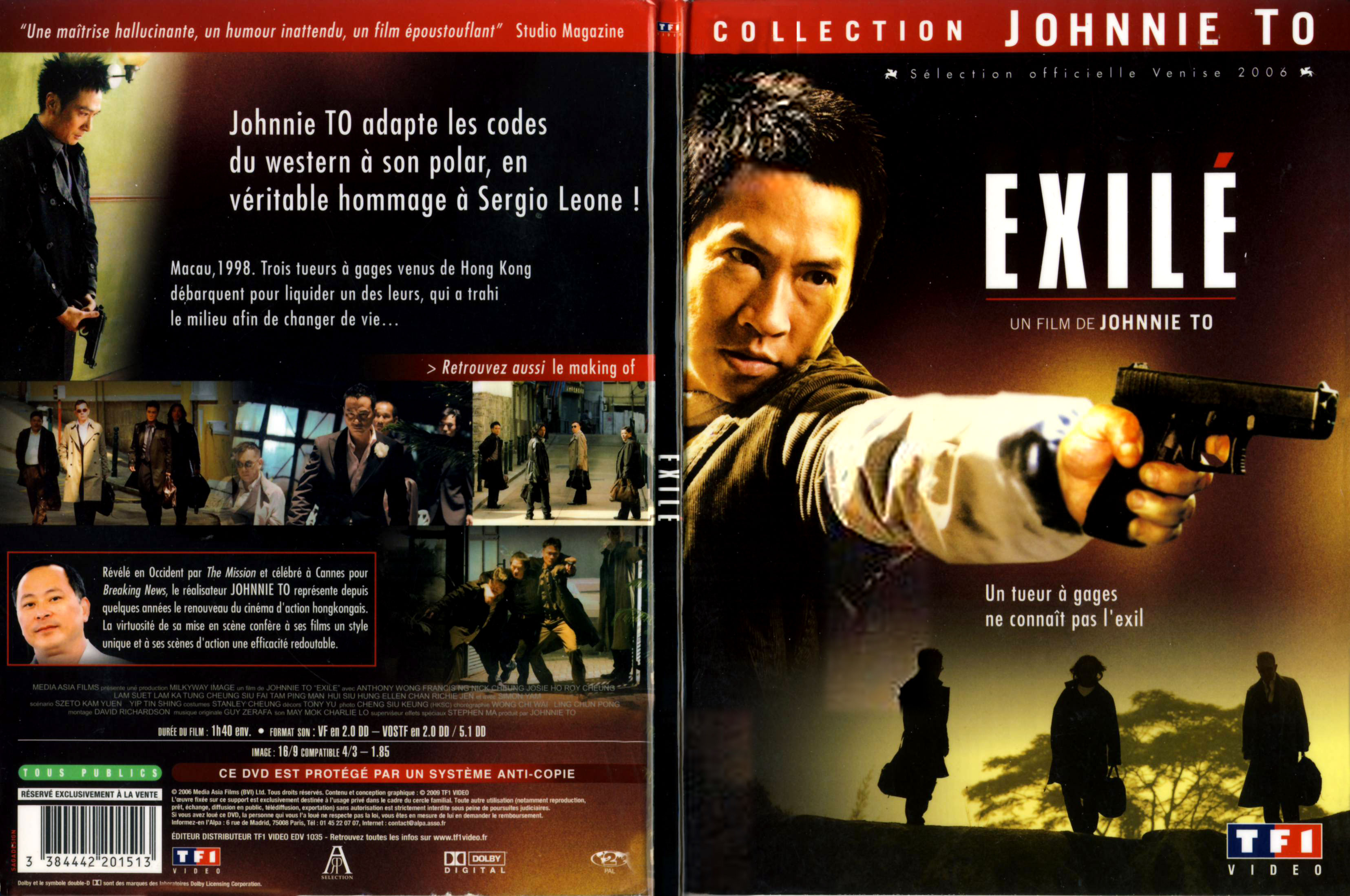 Jaquette DVD Exil