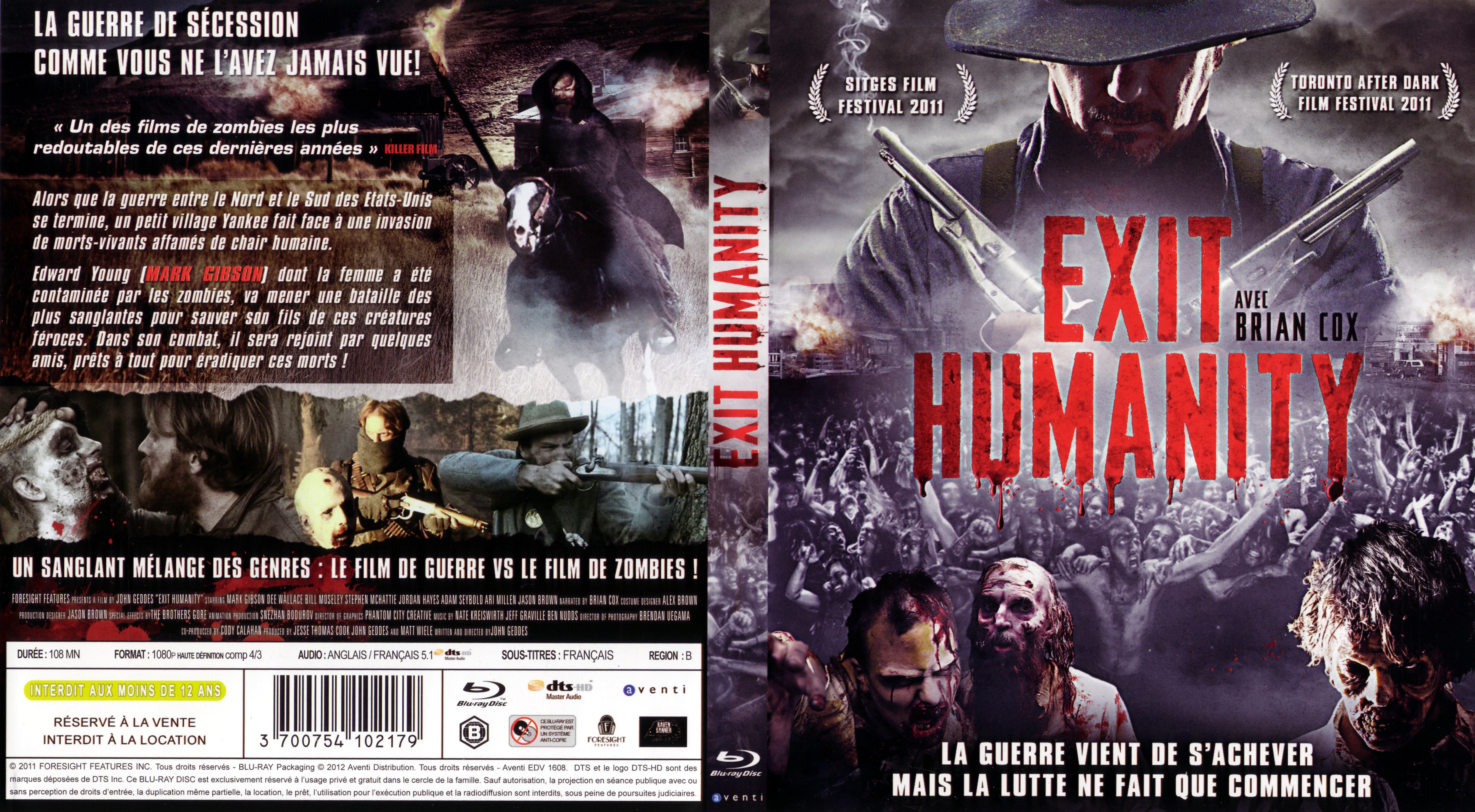 Jaquette DVD Exit humanity (BLU-RAY)