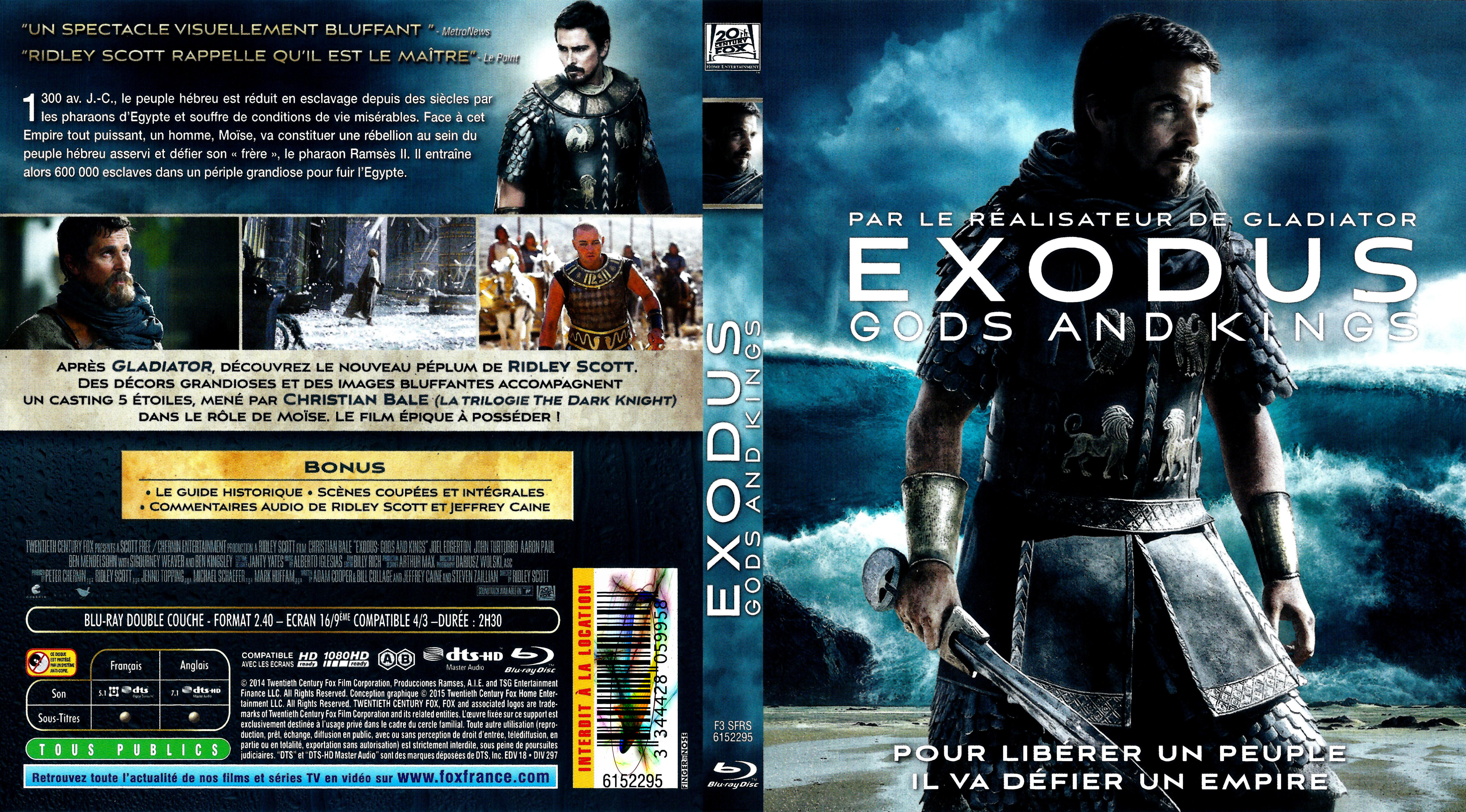 Jaquette DVD Exodus (2015) (BLU-RAY)