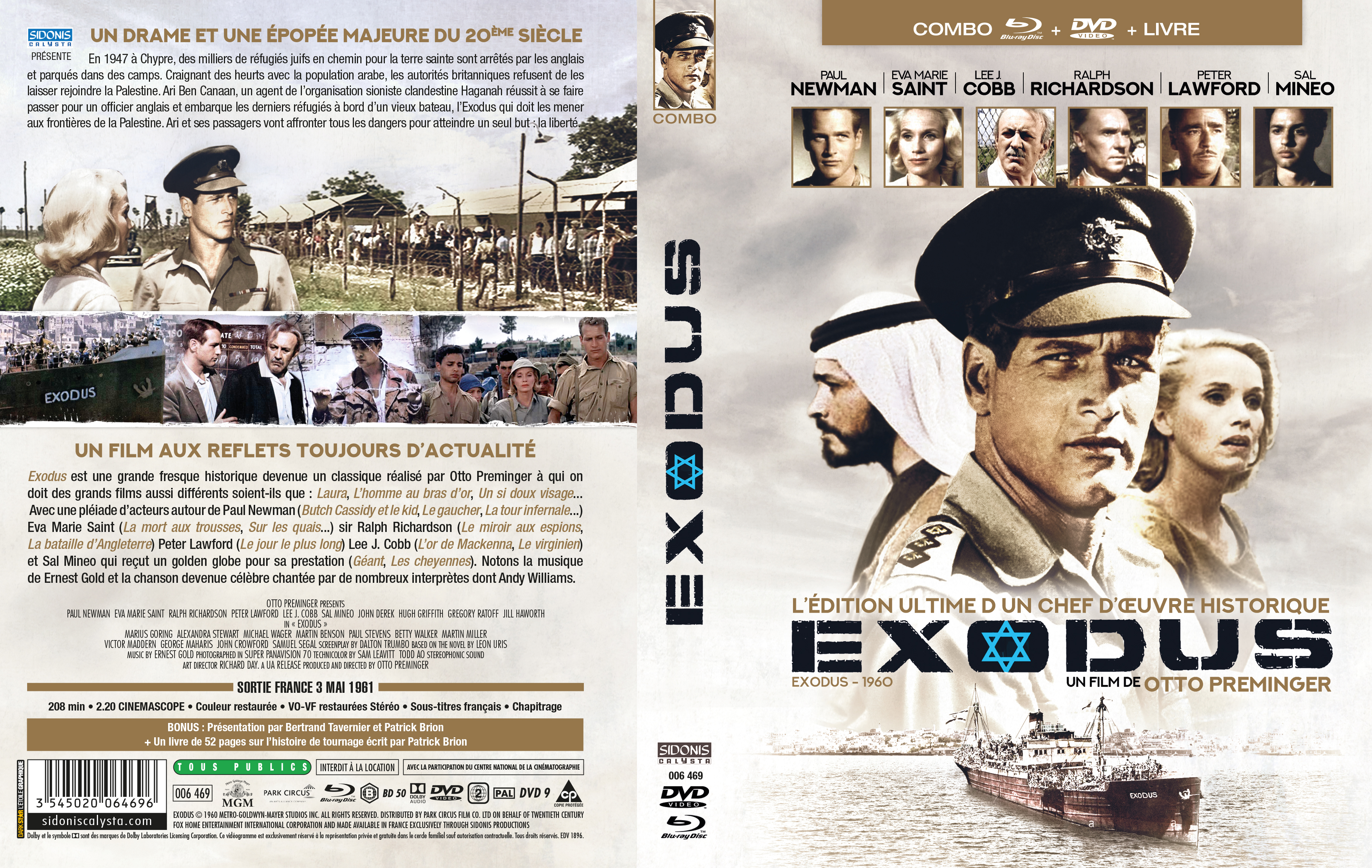 Jaquette DVD Exodus (BLU-RAY) v2