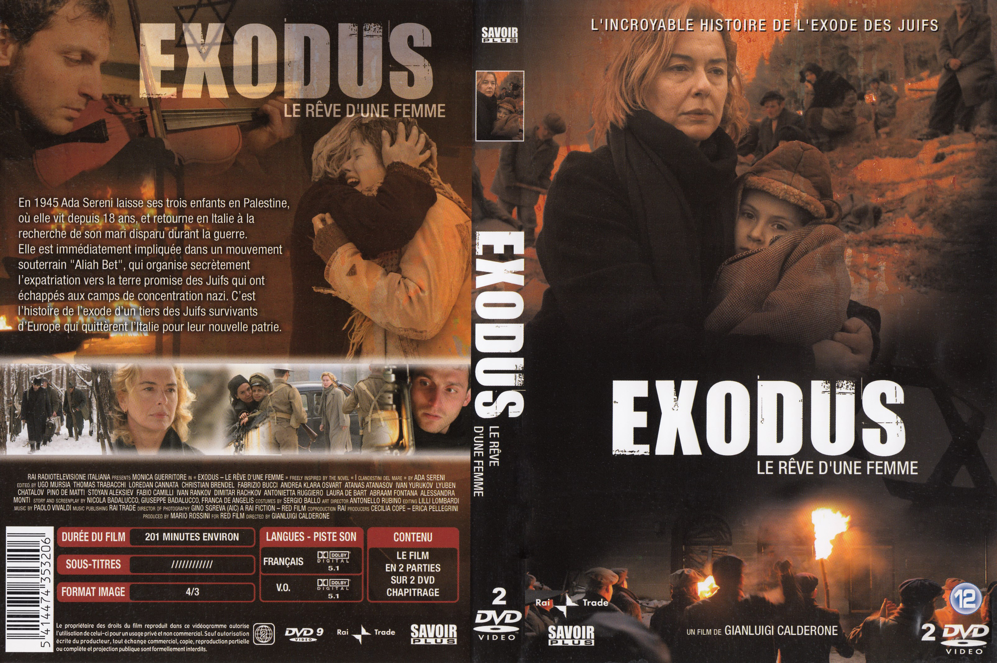 Jaquette DVD Exodus le rve d