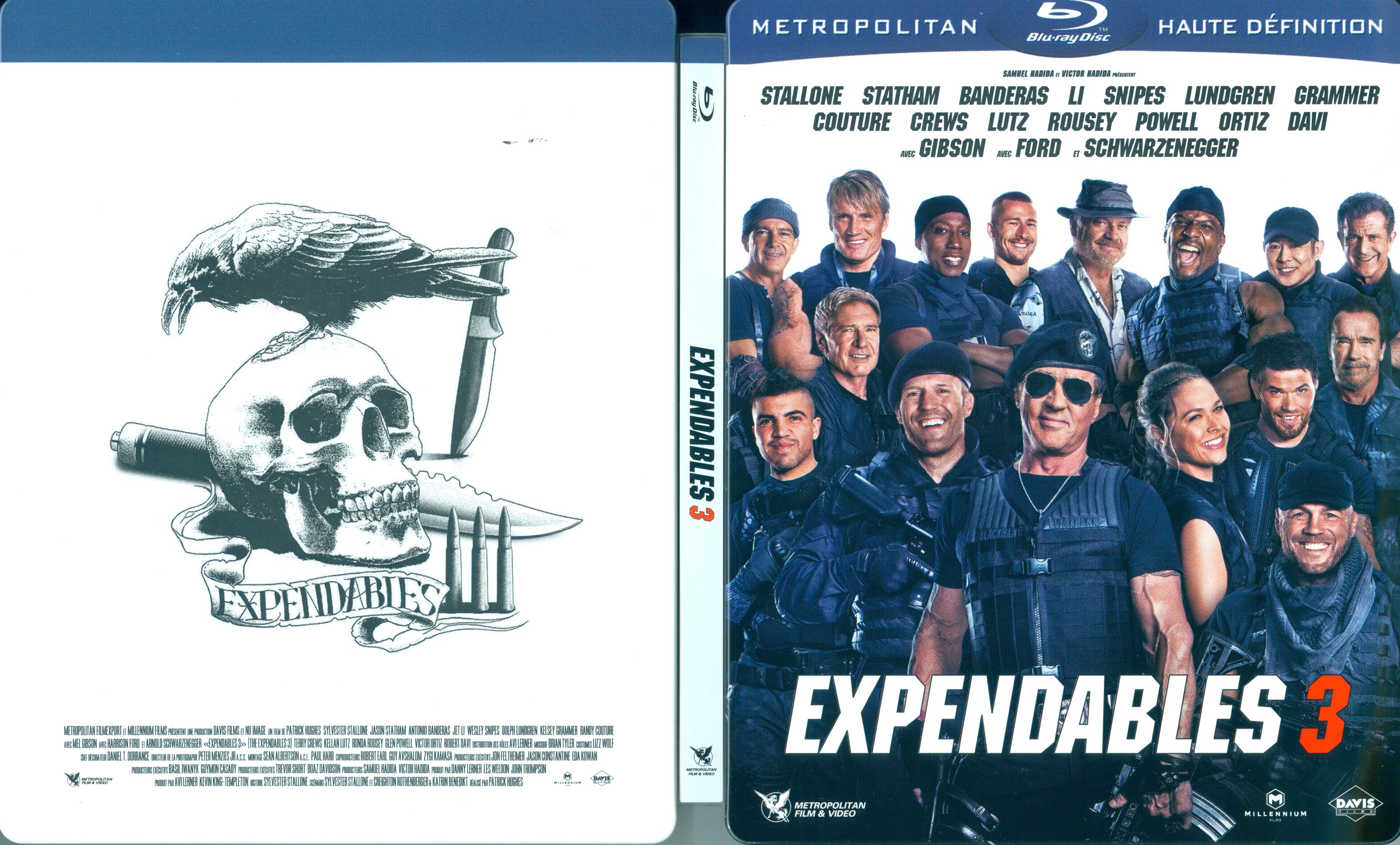 Jaquette DVD Expendables 3 (BLU-RAY)