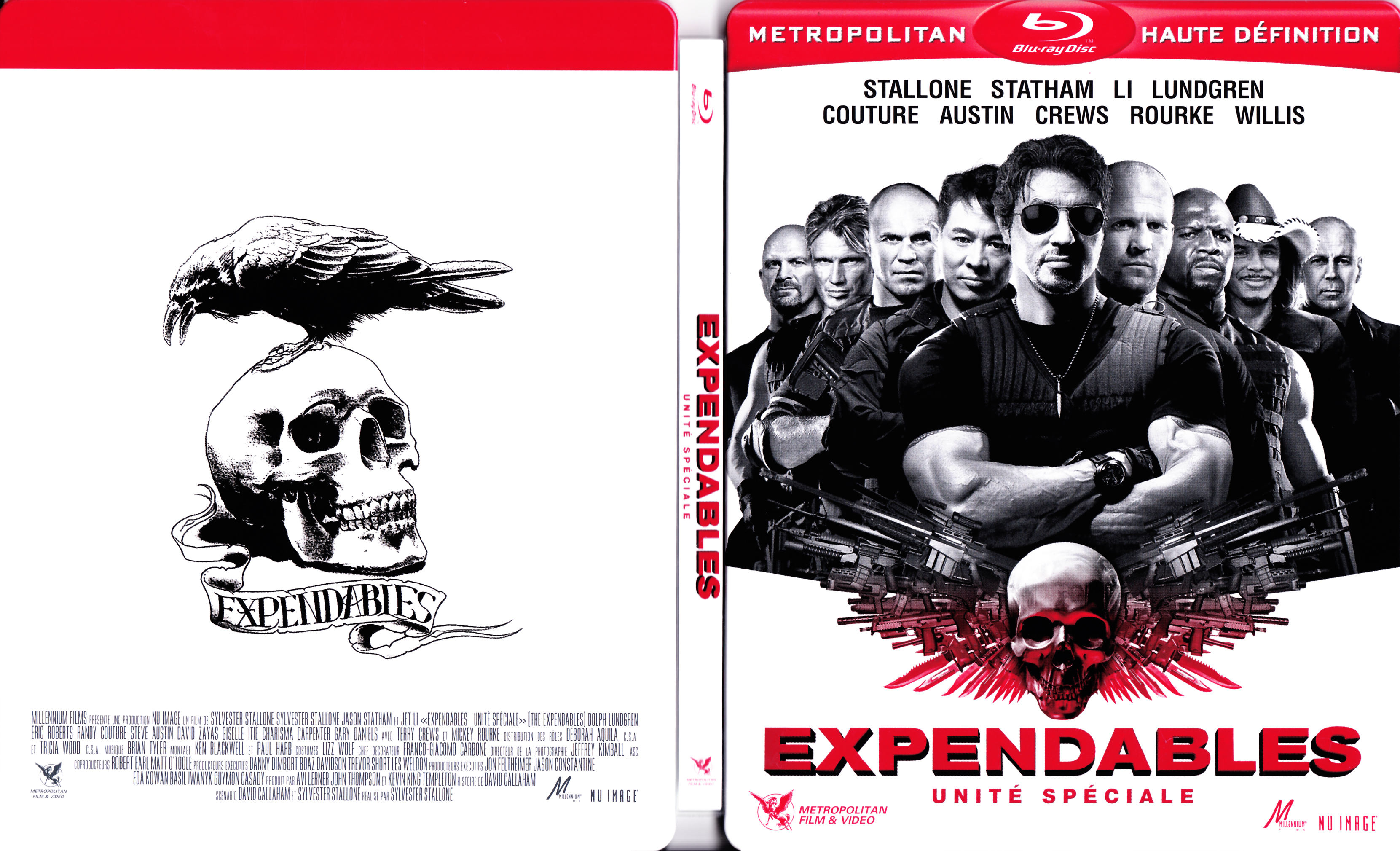 Jaquette DVD Expendables (BLU-RAY) v2