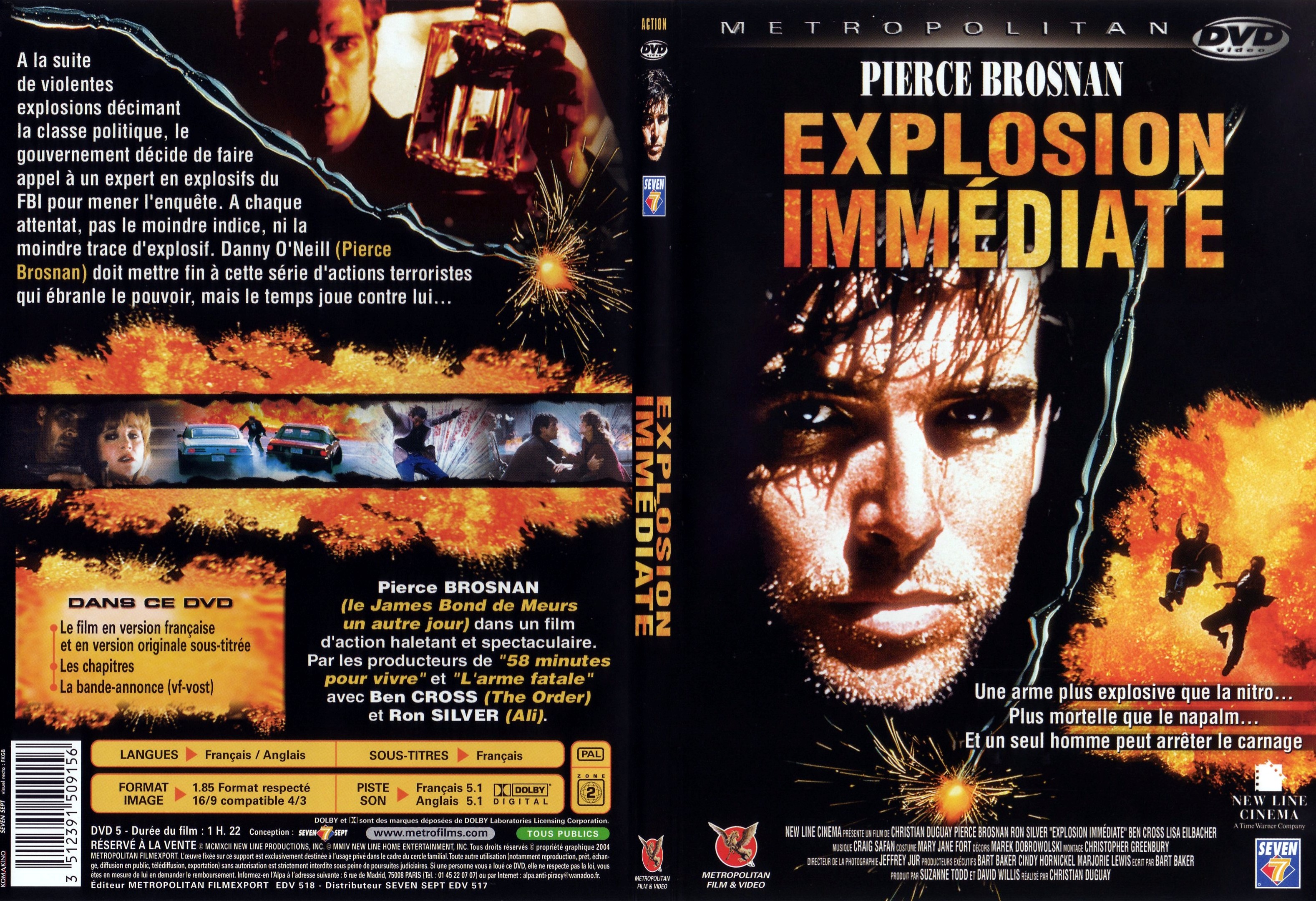 Jaquette DVD Explosion immdiate - SLIM v2