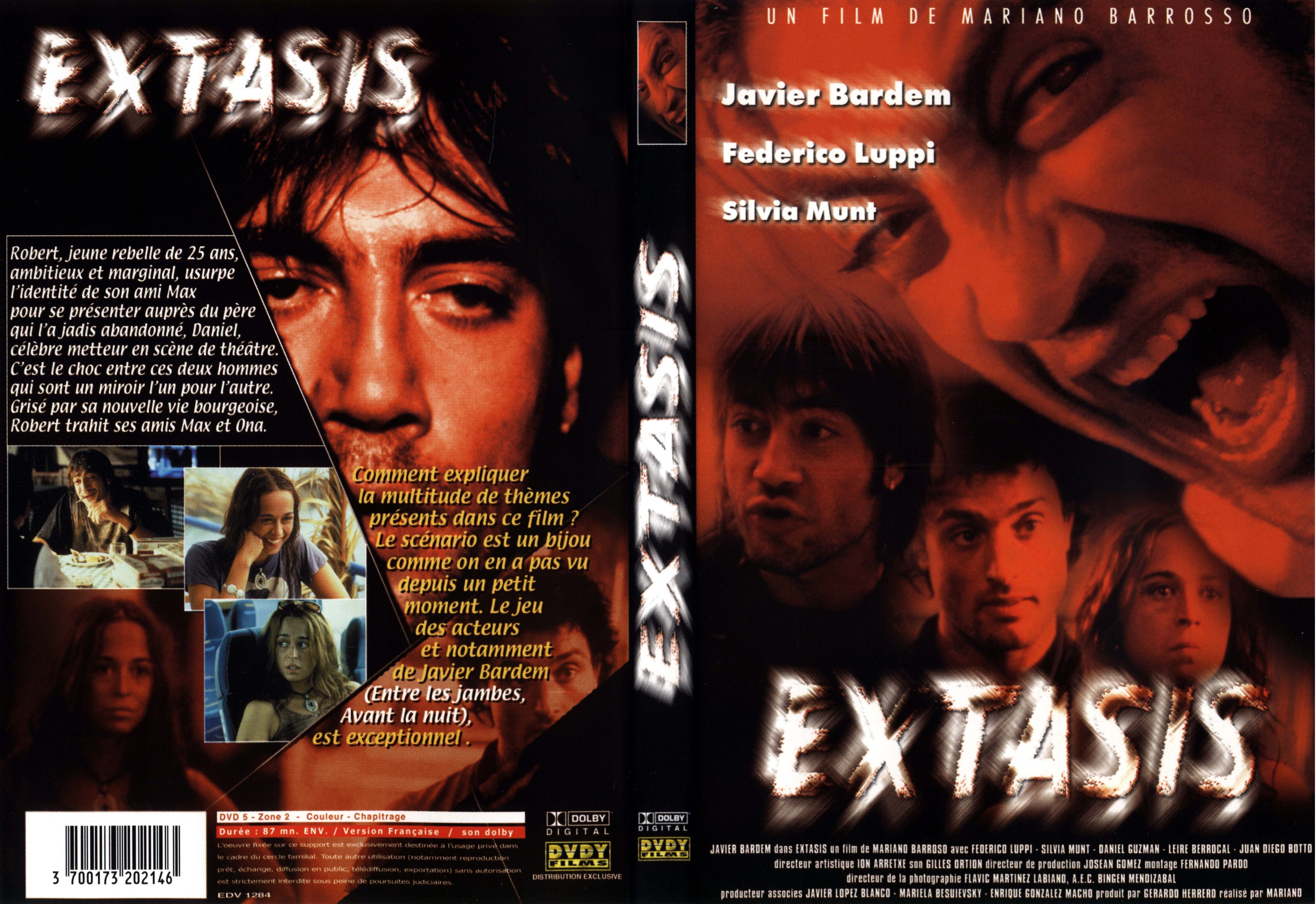 Jaquette DVD Extasis