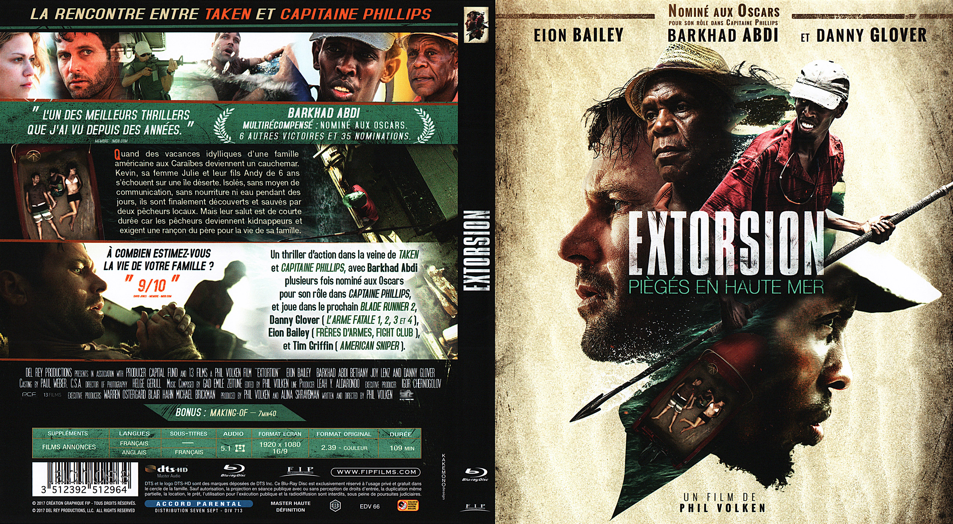 Jaquette DVD Extorsion (BLU-RAY)