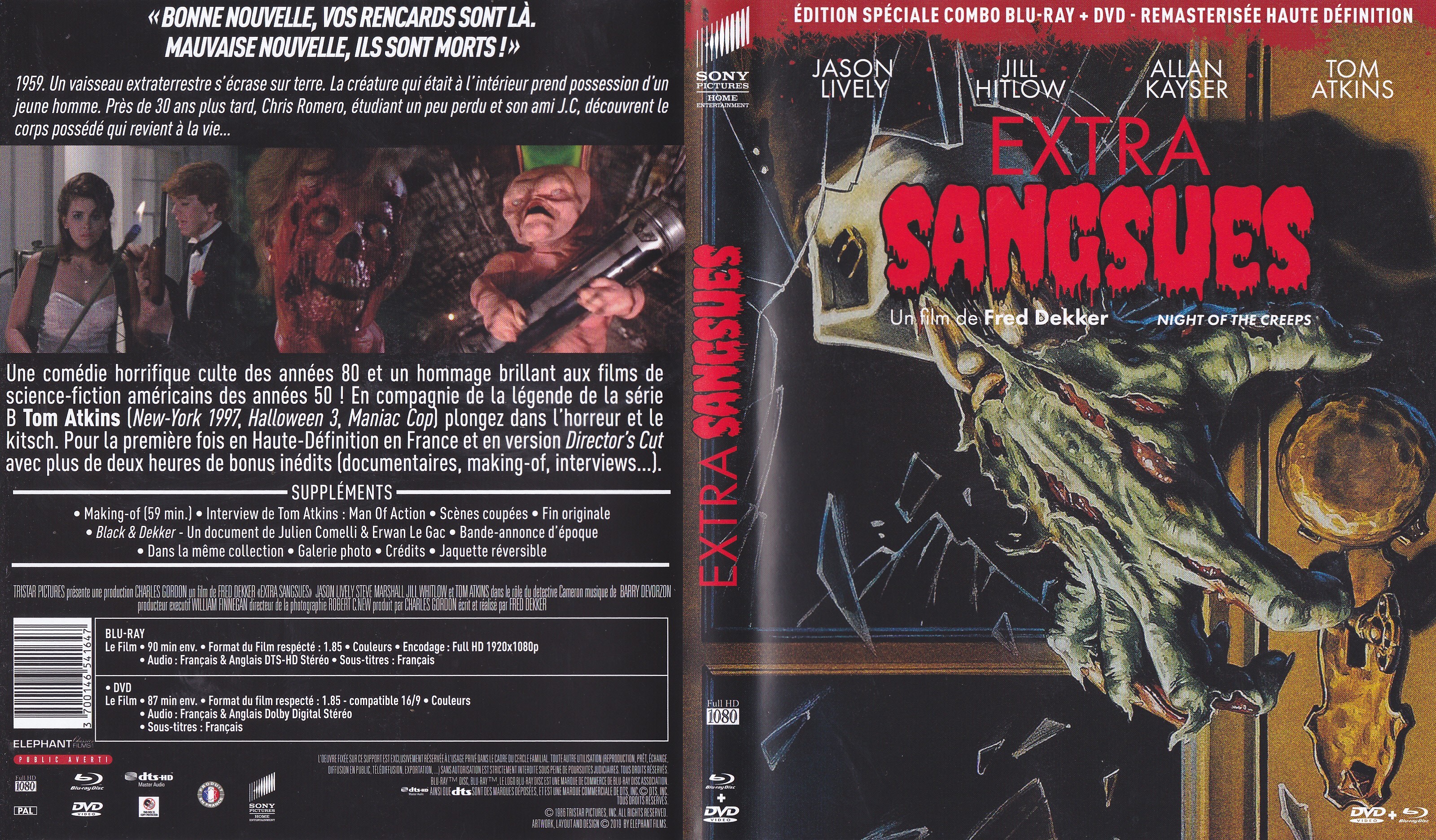 Jaquette DVD Extra sangsues (BLU-RAY)
